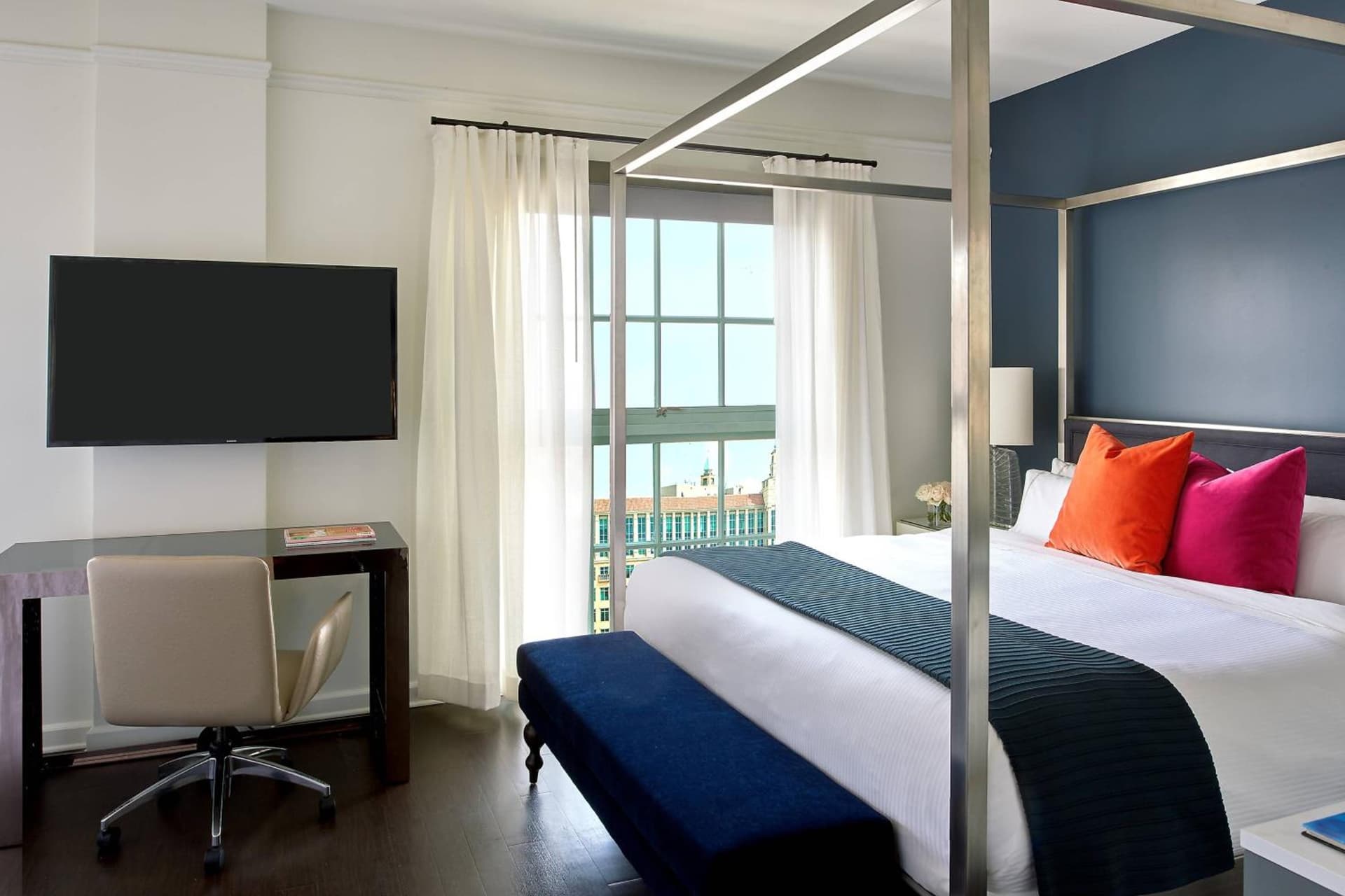Guest Room, 1 King, City View at Hotel Colonnade Coral Gables, Autograph Collection in Miami, FL
