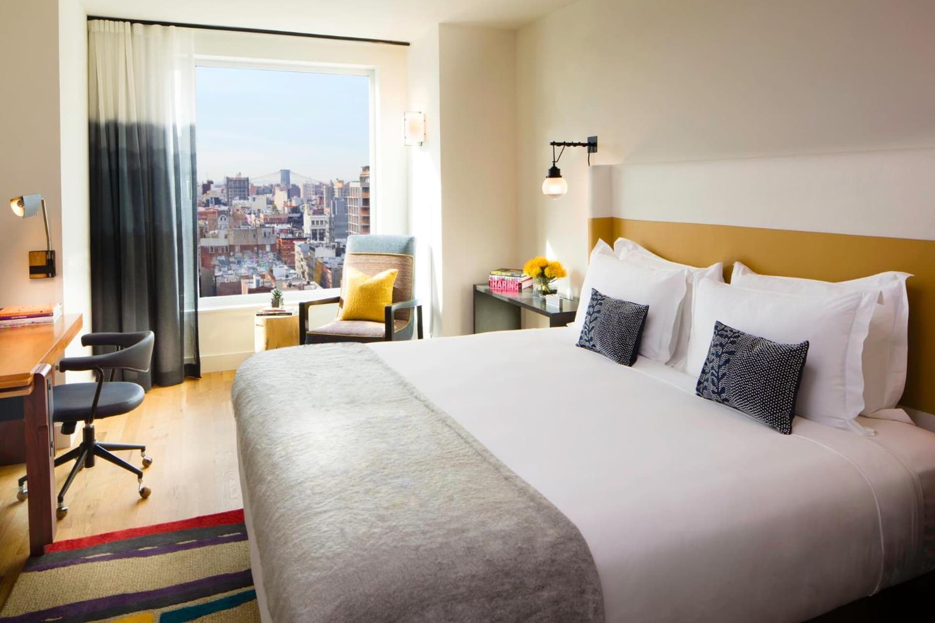 Premium King Room with City View - High Floor at Hotel Indigo Lower East Side New York by IHG in New York, NY