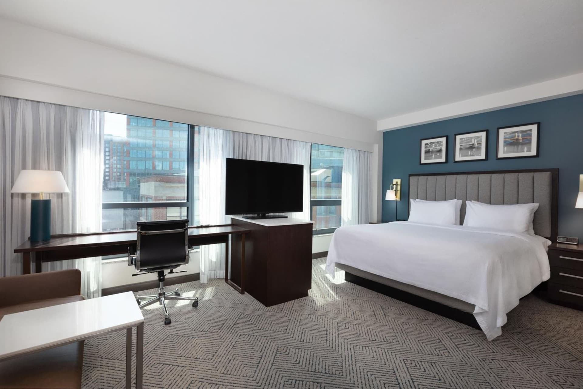 King Studio Suite with Sofa Bed at Residence Inn by Marriott Boston Back Bay/Fenway in Boston, MA