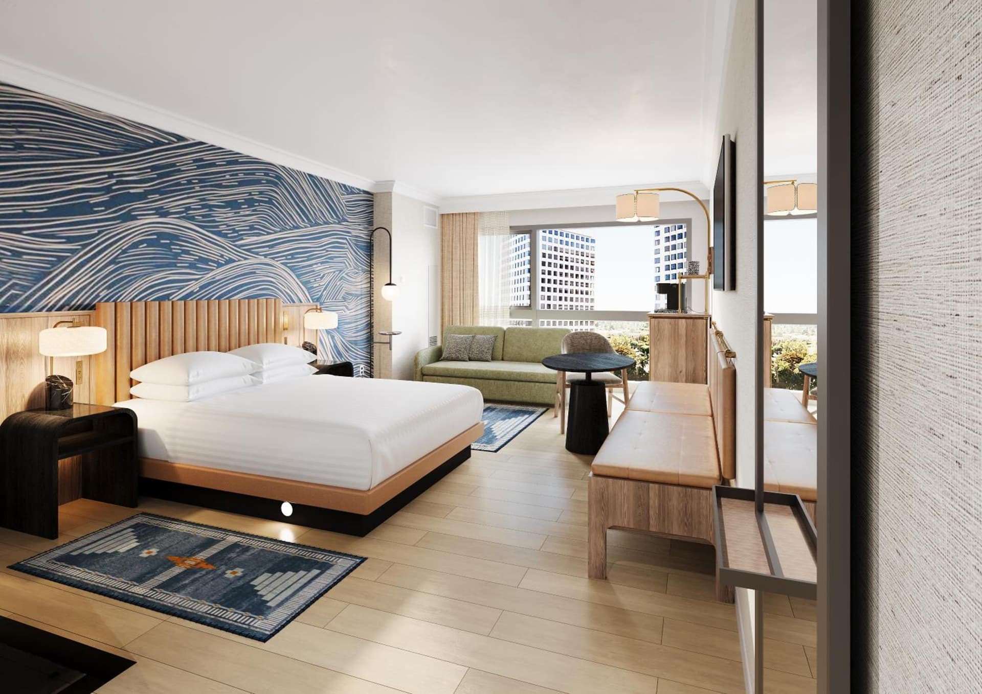 King Room with Sofa Bed at Hyatt Regency Irvine in Irvine, CA