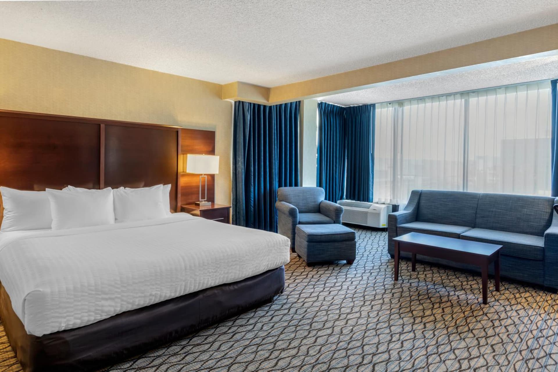 Accessible Suite, 1 King Bed, Roll-In Shower, Non-Smoking at Clarion Hotel Anaheim Resort in Anaheim, CA