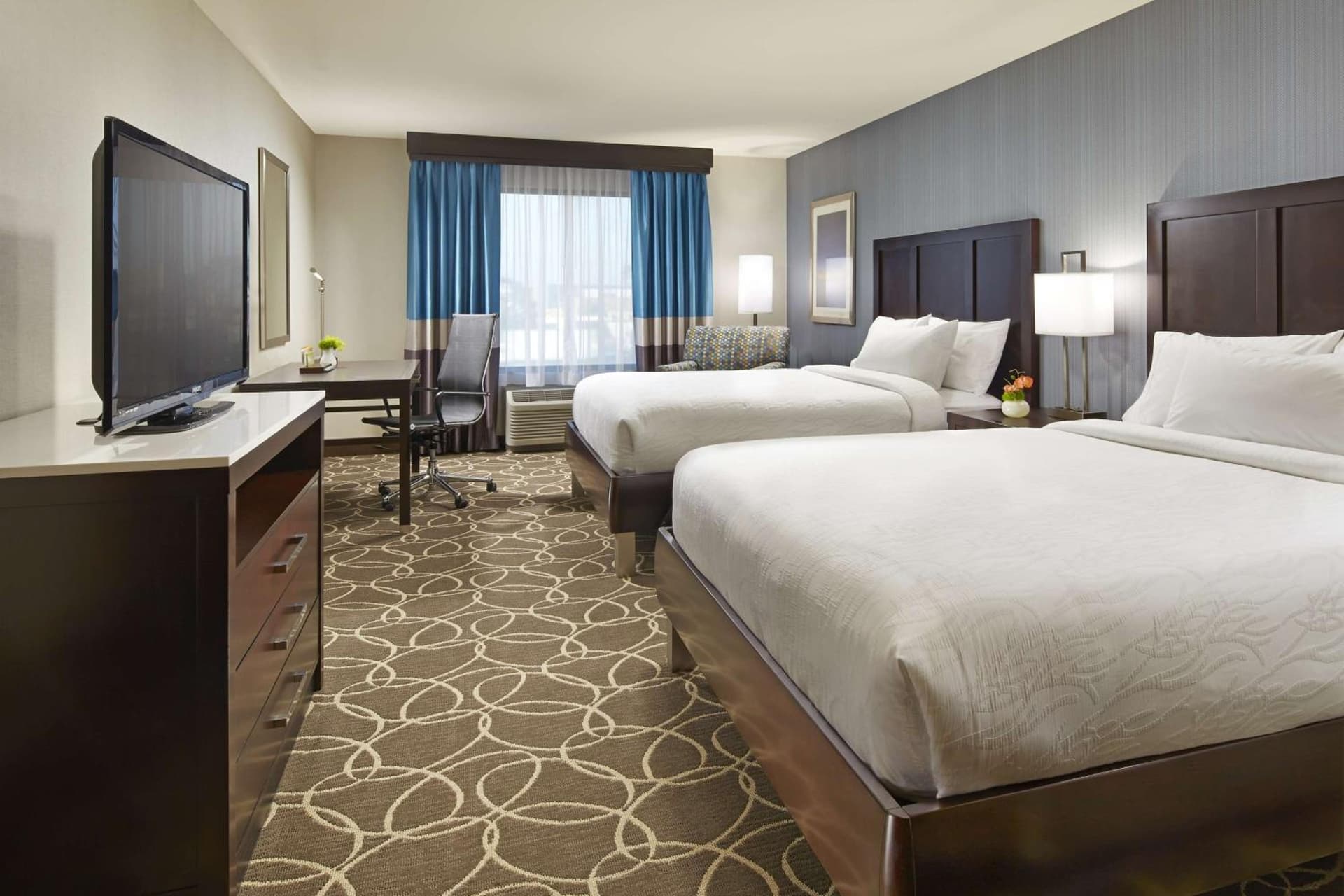 Queen Room with Two Queen Beds at Hilton Garden Inn Los Angeles/Redondo Beach in Redondo Beach, CA