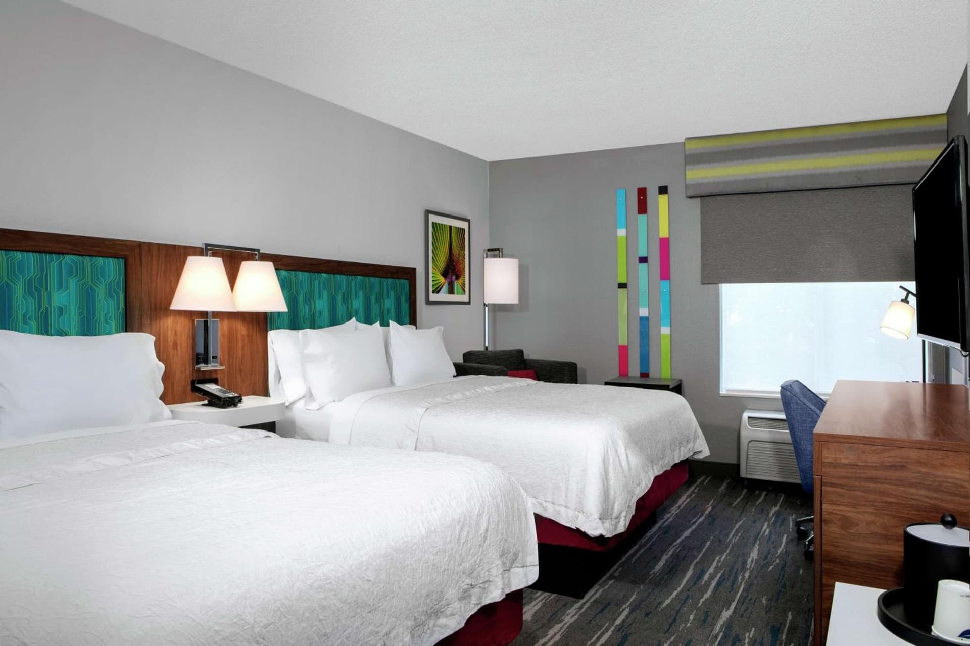 Queen Room - Non-Smoking at Hampton Inn Lake Buena Vista / Orlando in Orlando, FL