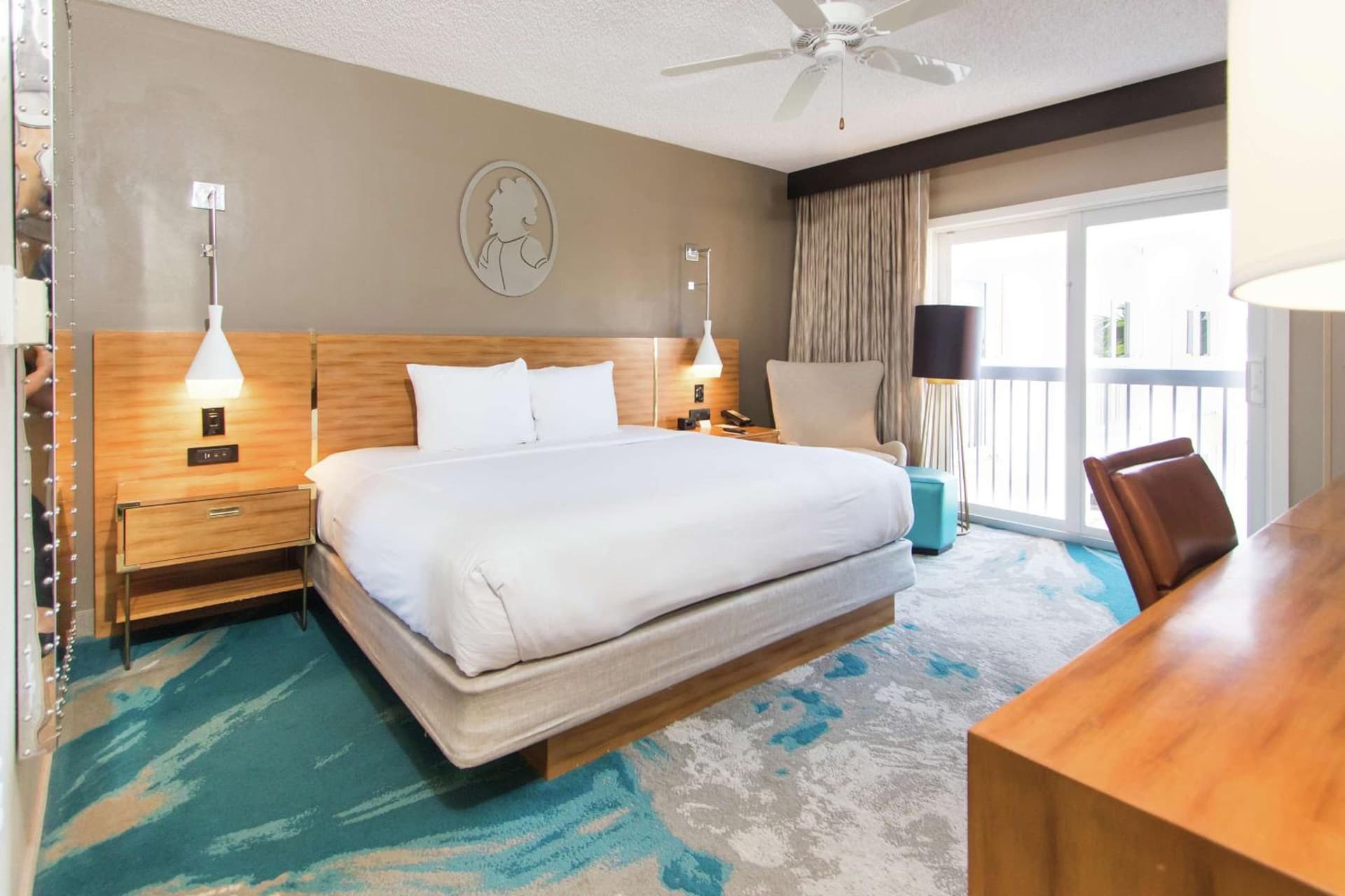 King Room with Balcony - Non-Smoking at DoubleTree by Hilton Grand Key Resort in Key West, FL