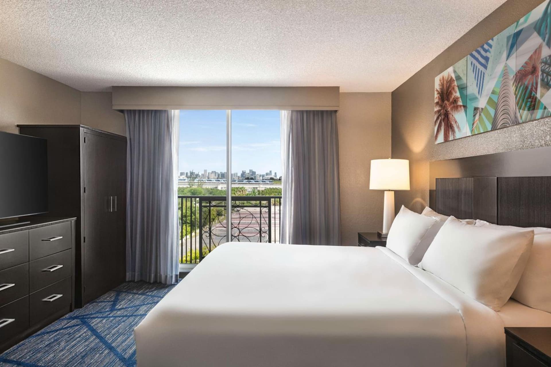 Premium King Suite - Mobility/Hearing Accessible at Embassy Suites by Hilton Miami International Airport in Miami, FL