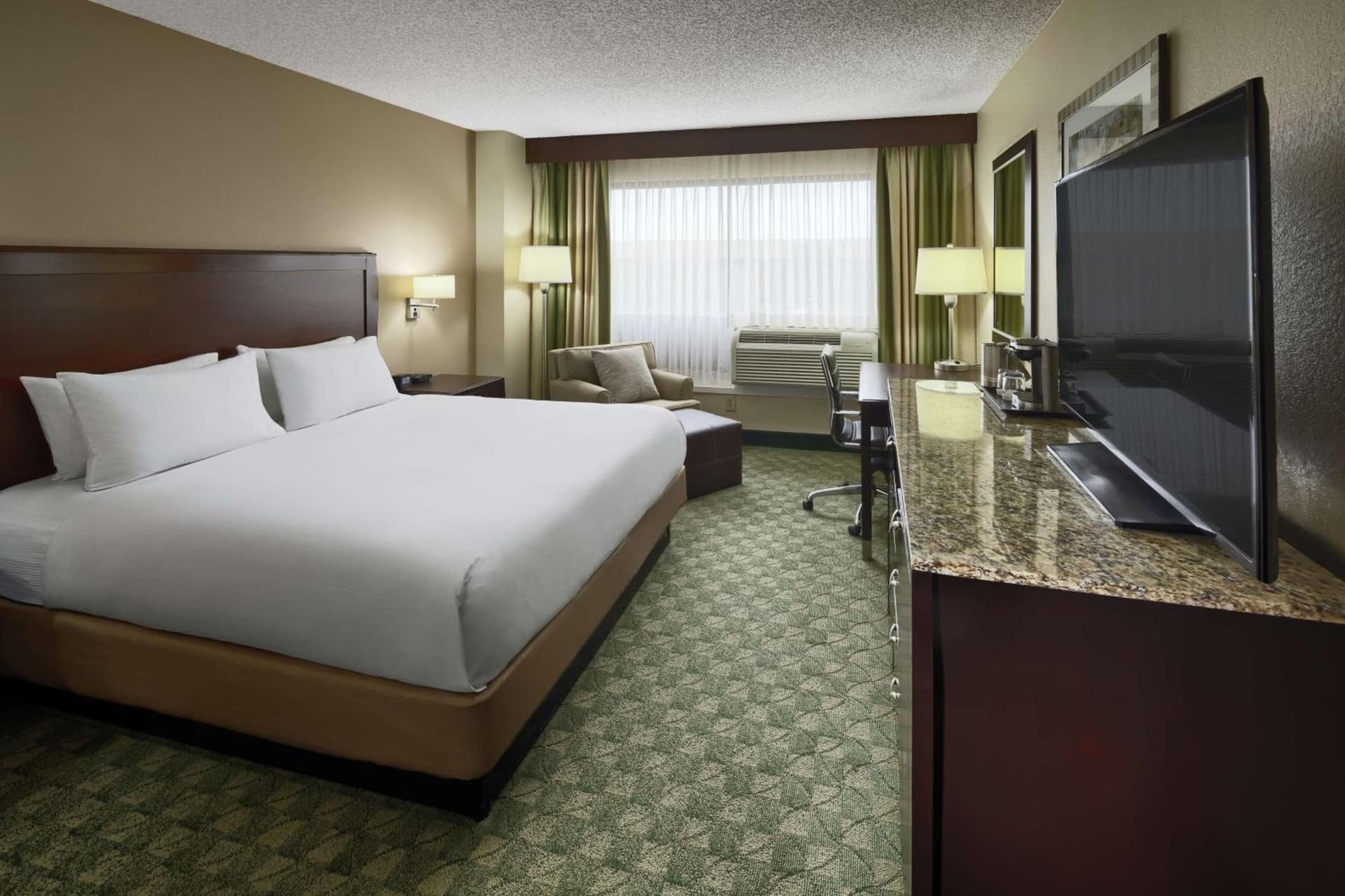 King Room with Roll-In Shower - Mobility Access/Non-Smoking at DoubleTree by Hilton San Antonio Downtown in San Antonio, TX