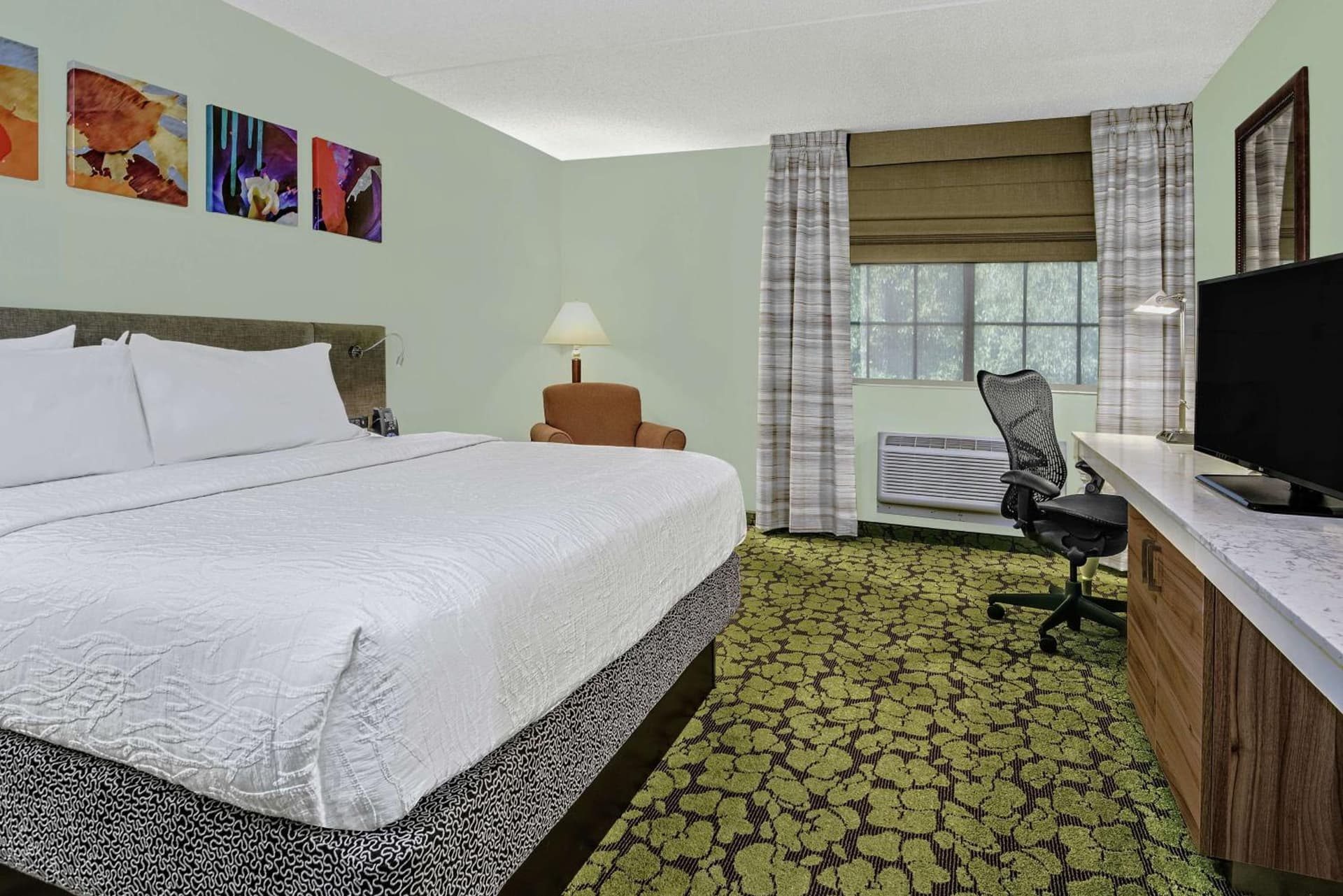 King Room at Hilton Garden Inn San Antonio Airport in San Antonio, TX