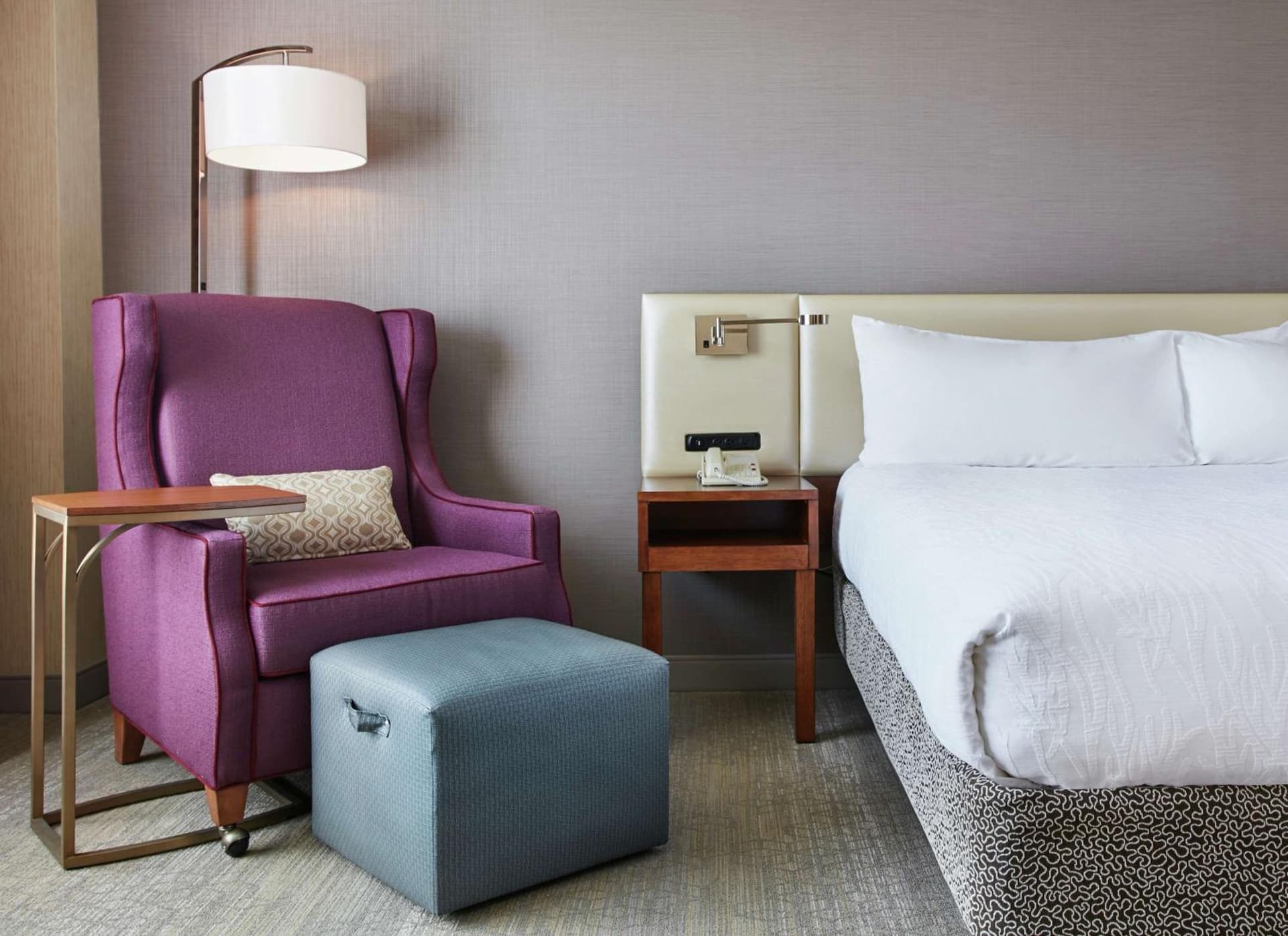 Queen Room with Two Queen Beds at Hilton Garden Inn San Francisco Airport North in South San Francisco, CA