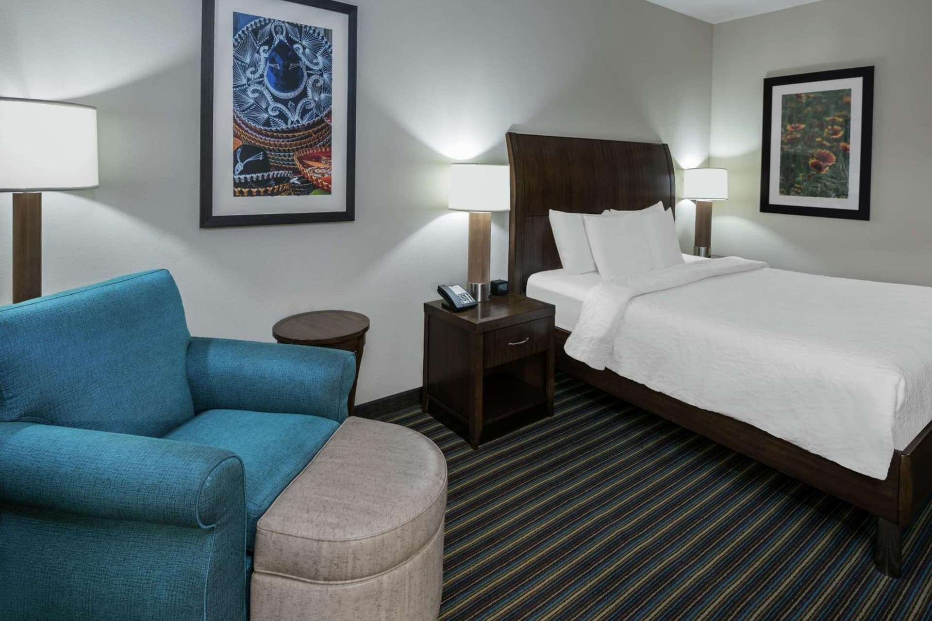 King Room at Hilton Garden Inn San Antonio/Rim Pass Drive in San Antonio, TX