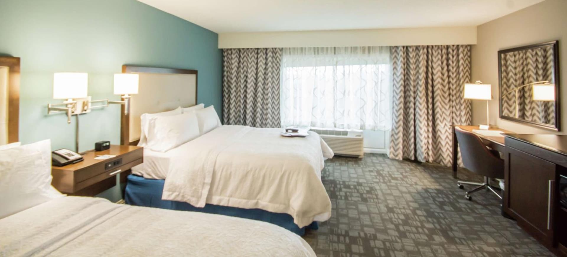 Queen Room with Two Queen Beds (4 Adults) at Hampton Inn & Suites Orlando near SeaWorld in Orlando, FL