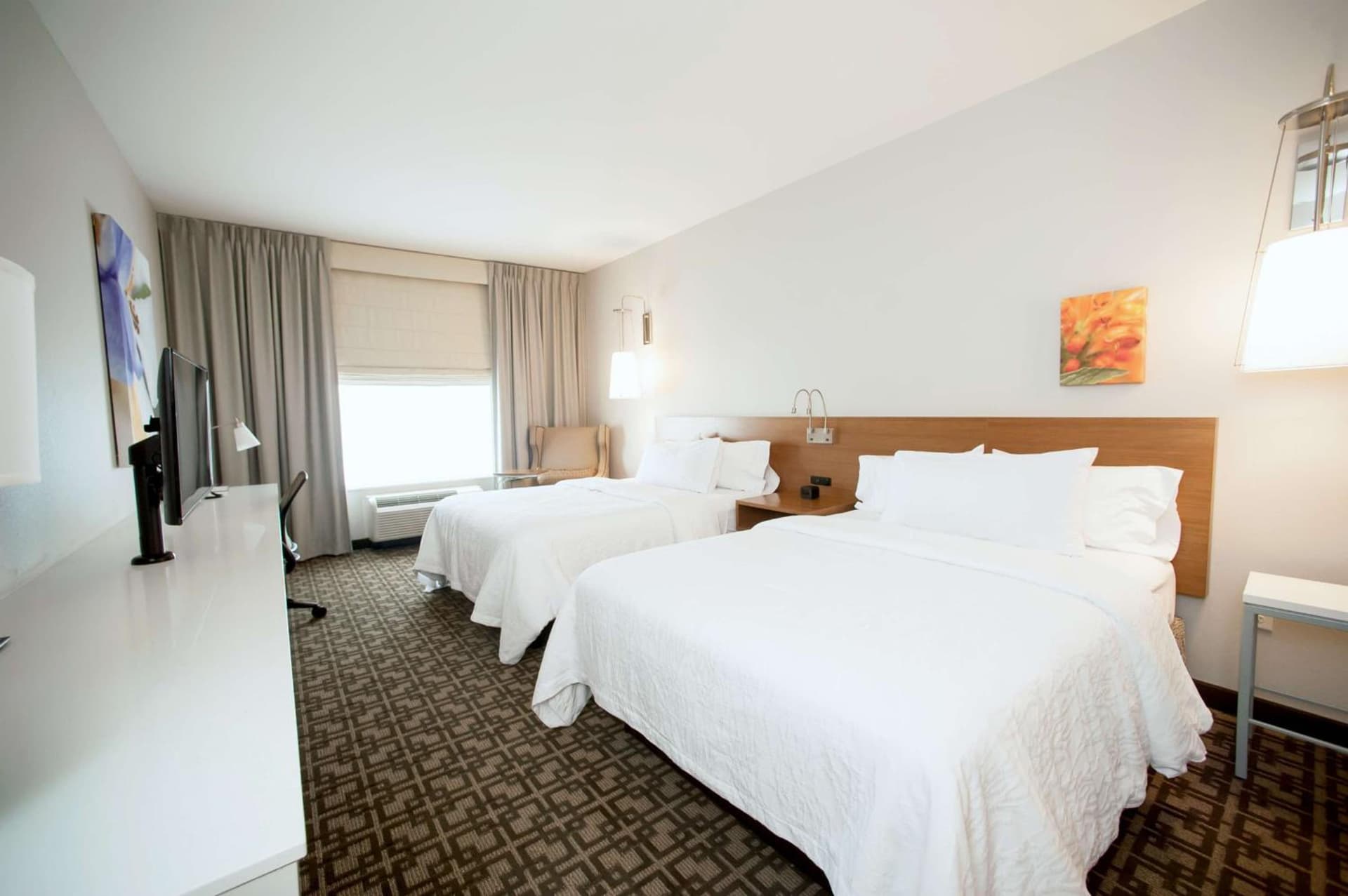 Queen Room with Two Queen Beds at Hilton Garden Inn San Antonio-Live Oak Conference Center in San Antonio, TX