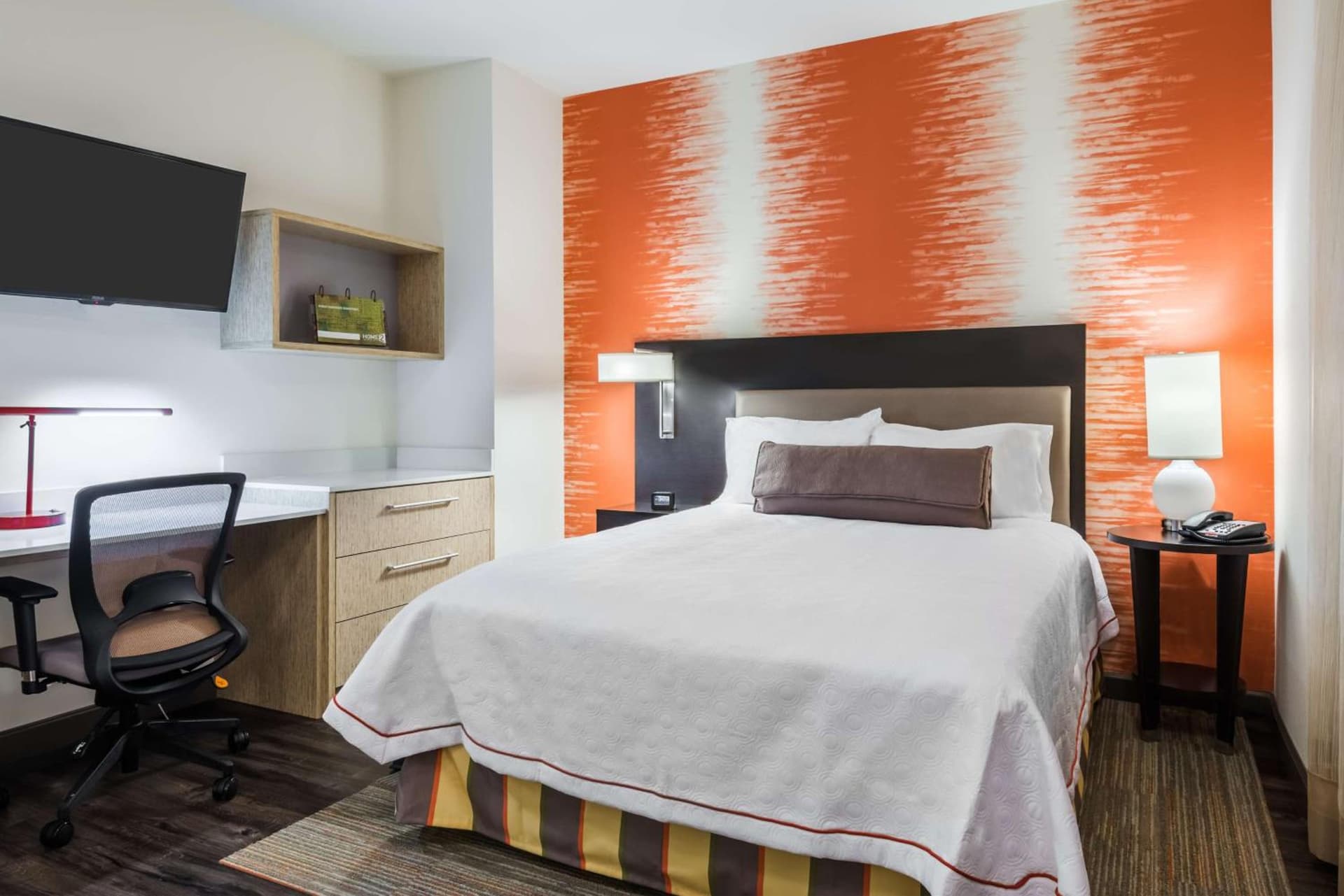 Queen Studio Suite - Hearing Access at Home2 Suites by Hilton Atlanta Downtown in Atlanta, GA