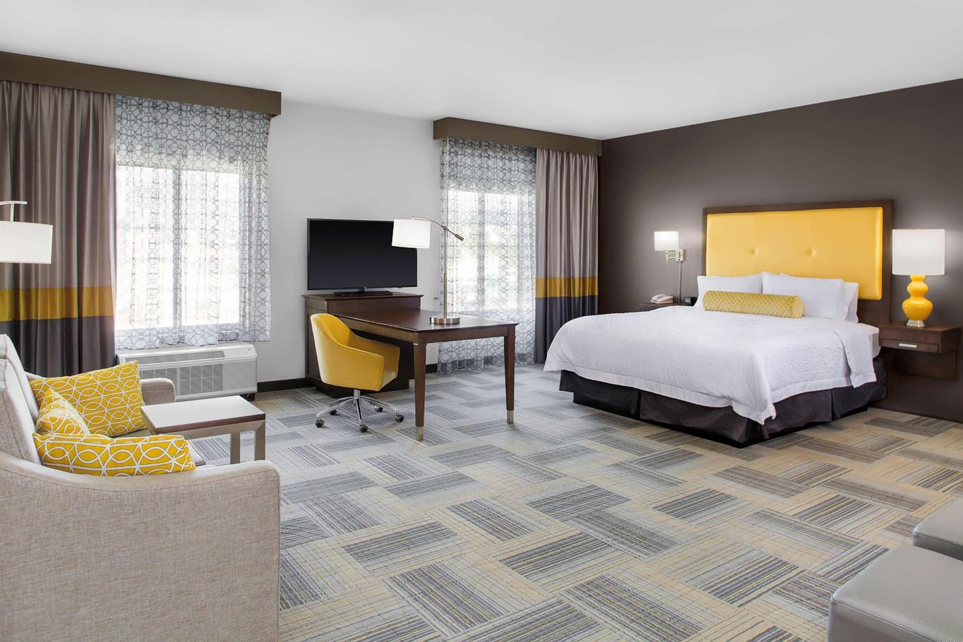 King Studio Suite - Non-Smoking at Hampton Inn & Suites Los Angeles/Hollywood, CA in Los Angeles, CA