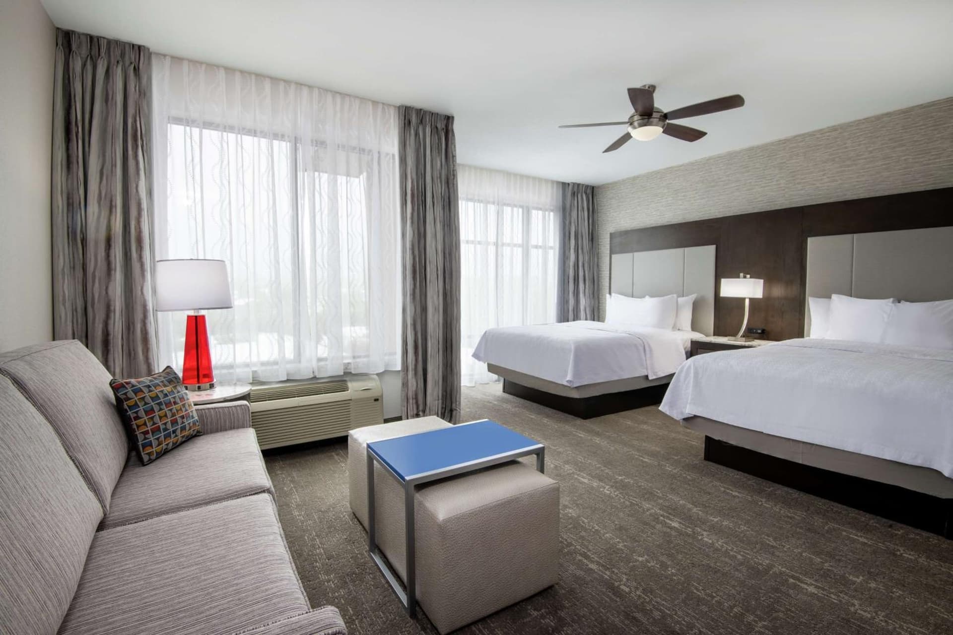 Queen Studio with Two Queen Beds - Non-Smoking at Homewood Suites By Hilton Steamboat Springs in Steamboat Springs, CO