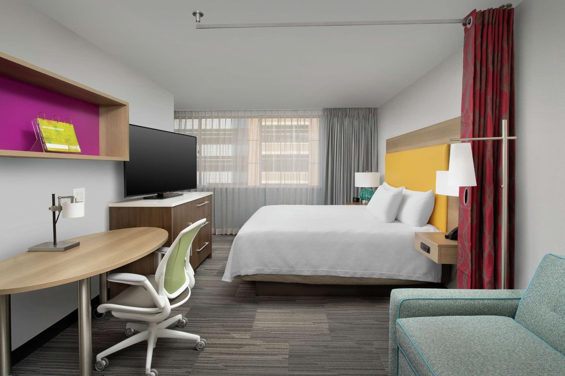 King Studio Suite - Non-Smoking at Home2 Suites by Hilton Atlanta Midtown in Atlanta, GA