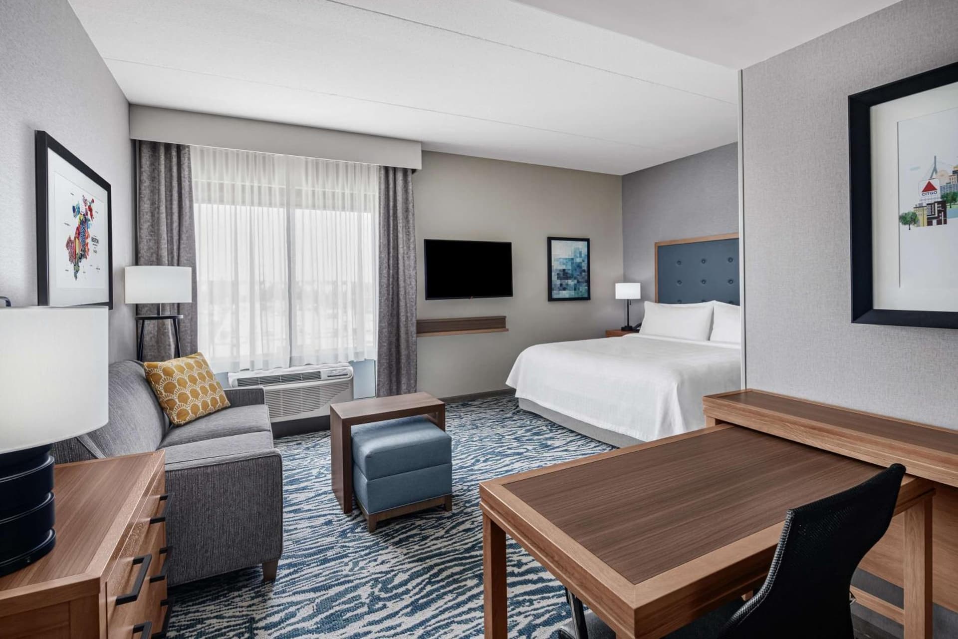 King Studio Suite - Non-Smoking at Homewood Suites by Hilton Boston Woburn in Woburn, MA