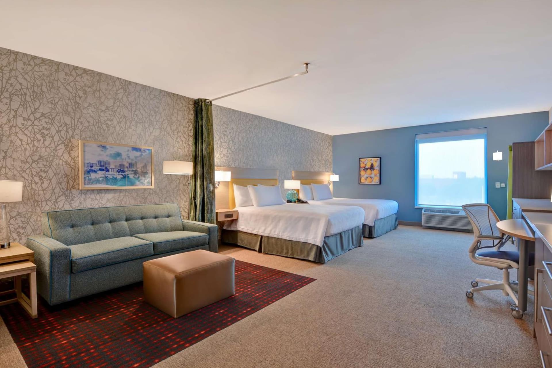 Queen Studio with Two Queen Beds - Disability Access/Non-Smoking at Home2 Suites by Hilton, Sarasota I-75 Bee Ridge, Fl in Sarasota, FL