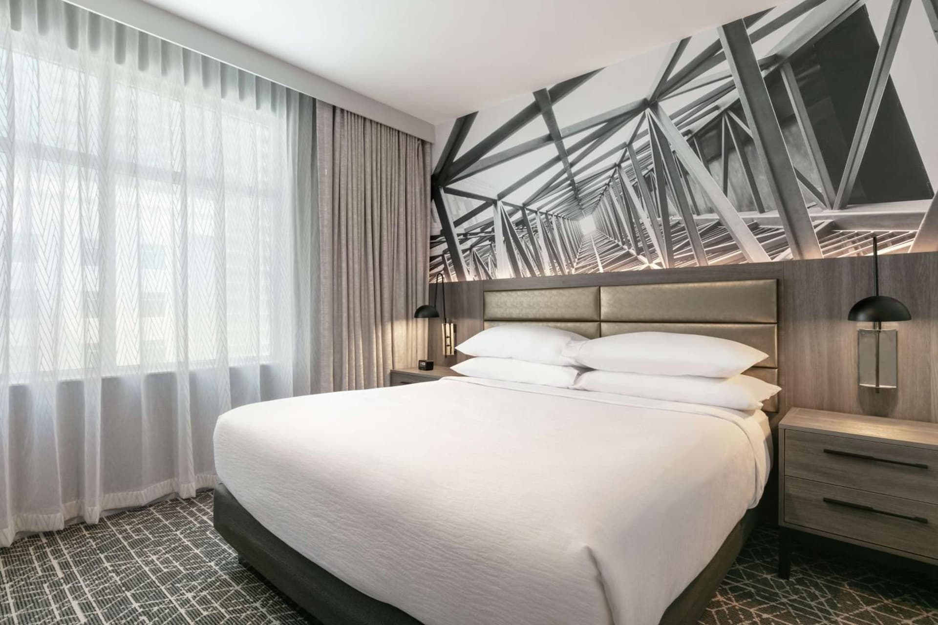 King Studio Suite with Bath Tub - Mobility/Hearing Access at Embassy Suites by Hilton Atlanta Midtown in Atlanta, GA