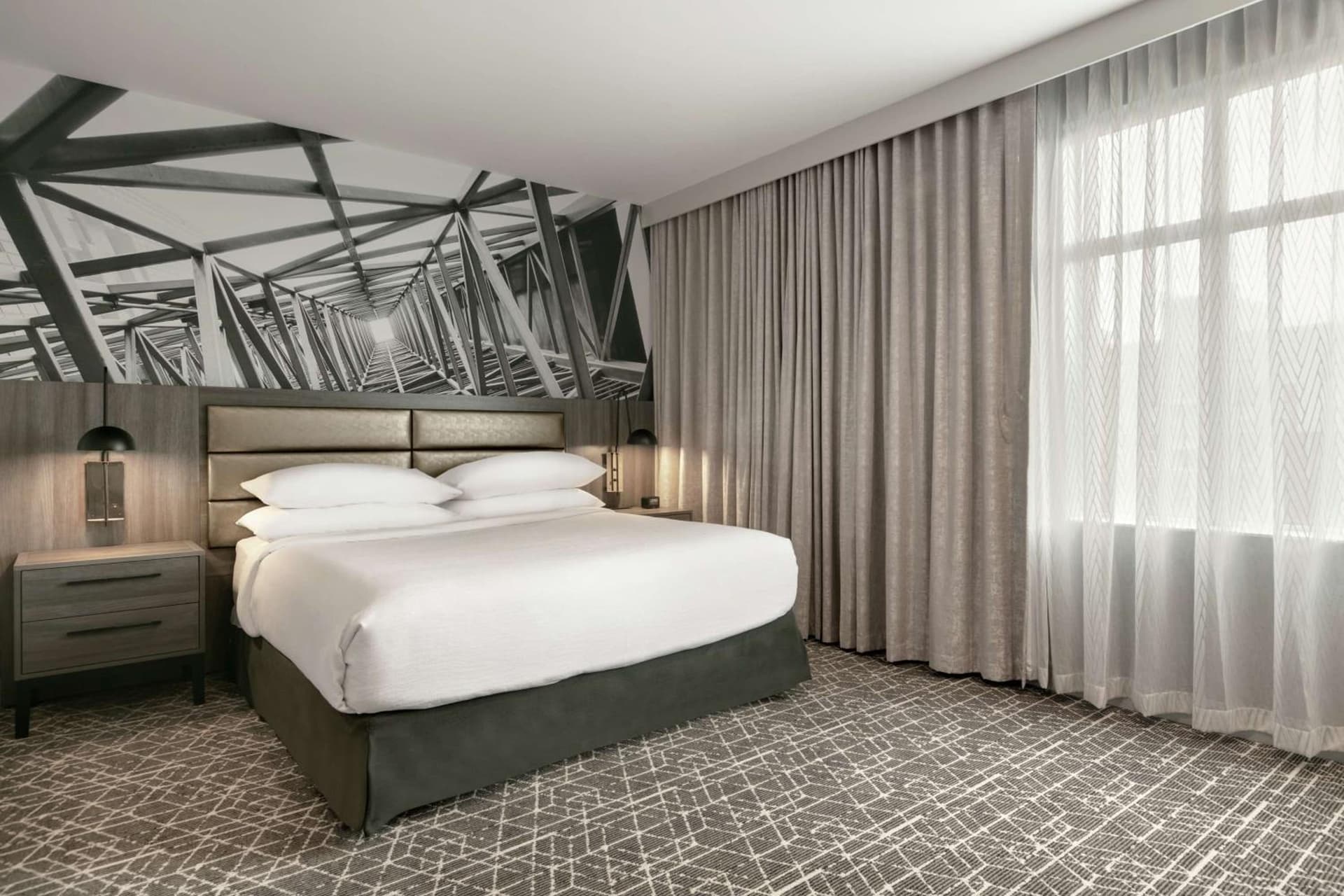 Two-Room King Suite - Hearing Access at Embassy Suites by Hilton Atlanta Midtown in Atlanta, GA