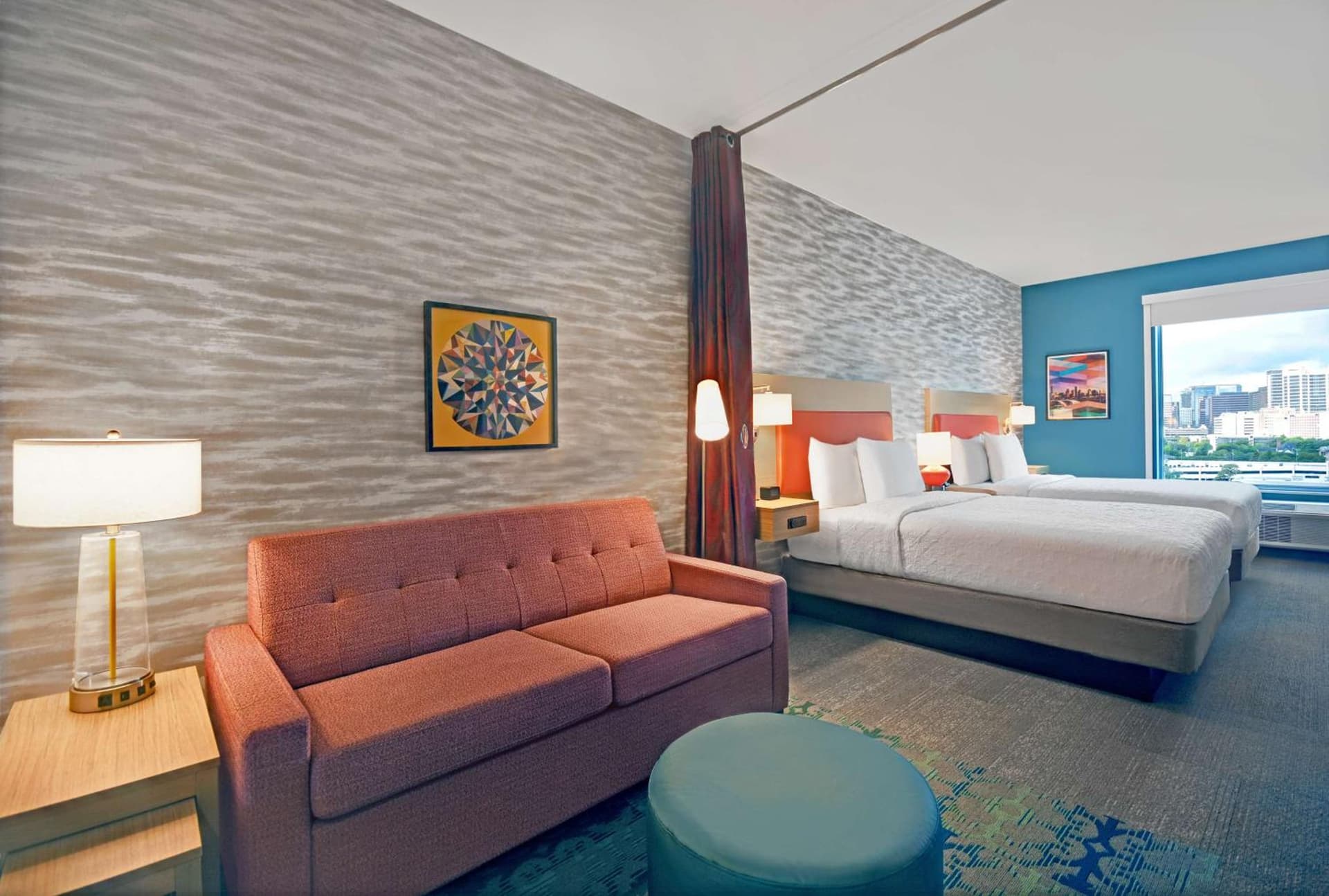 Queen Studio with Two Queen Beds - Non-Smoking at Home2 Suites by Hilton Houston Medical Center, TX in Houston, TX