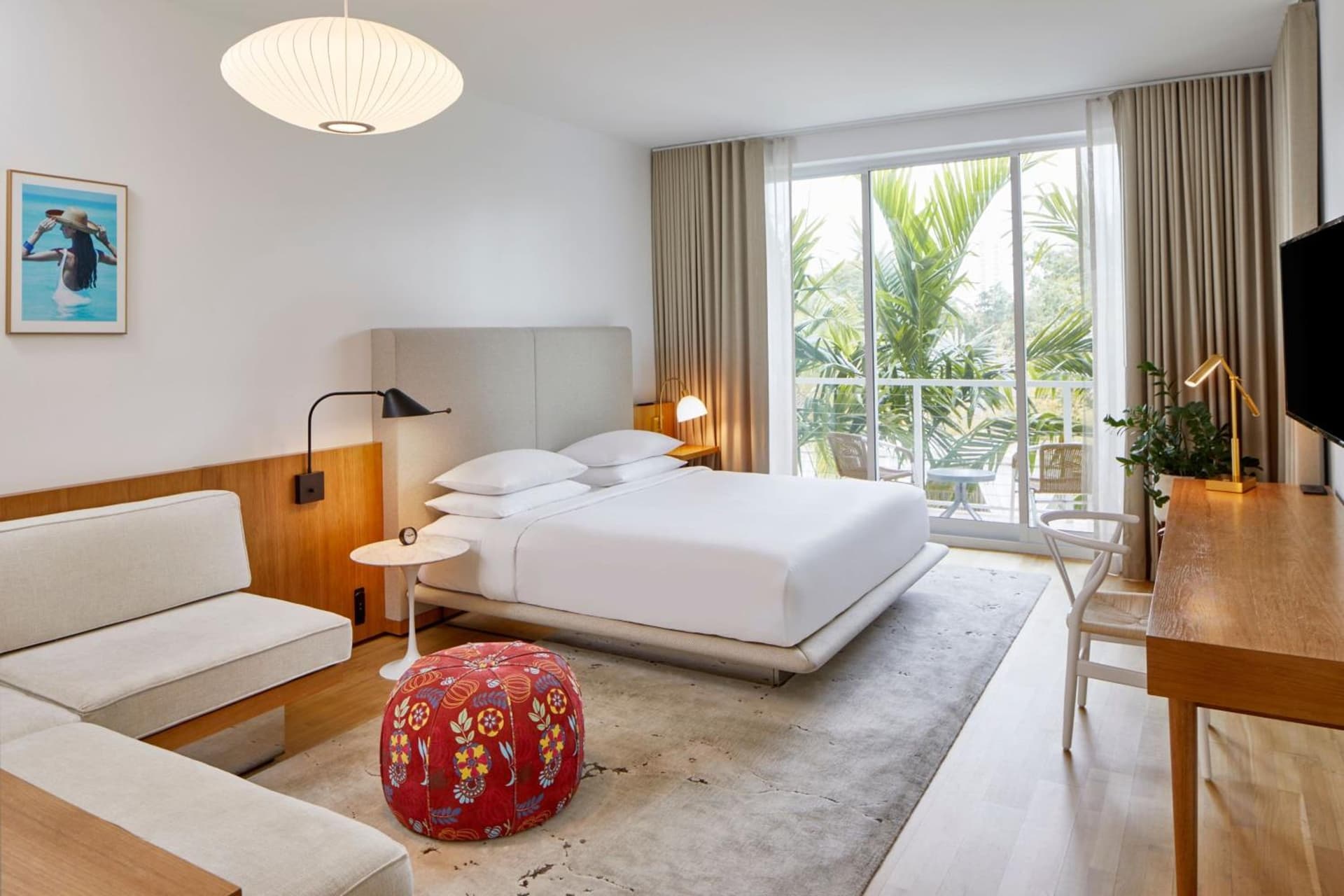 Guest room, 1 King, Balcony at The Sarasota Modern, a Tribute Portfolio Hotel in Sarasota, FL