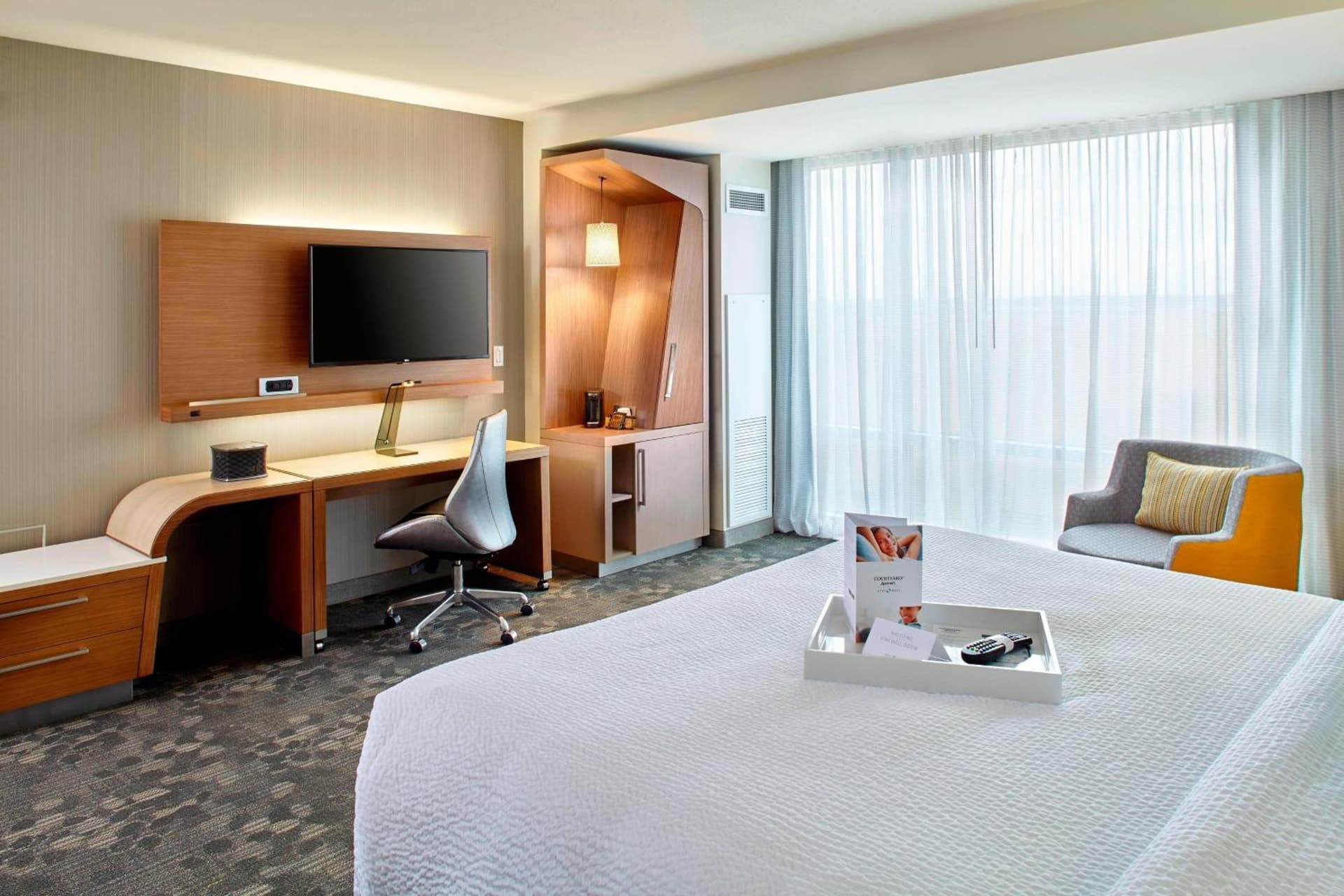 Deluxe King Room at Courtyard by Marriott Orlando Lake Nona in Orlando, FL