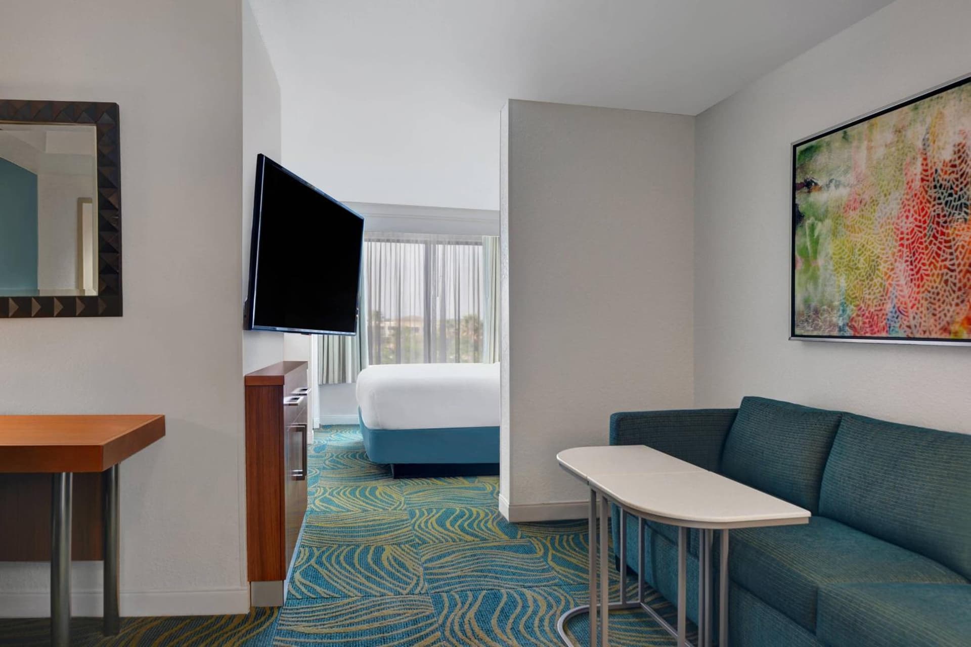 King Suite with Sofa Bed at Springhill Suites Jacksonville in Jacksonville, FL