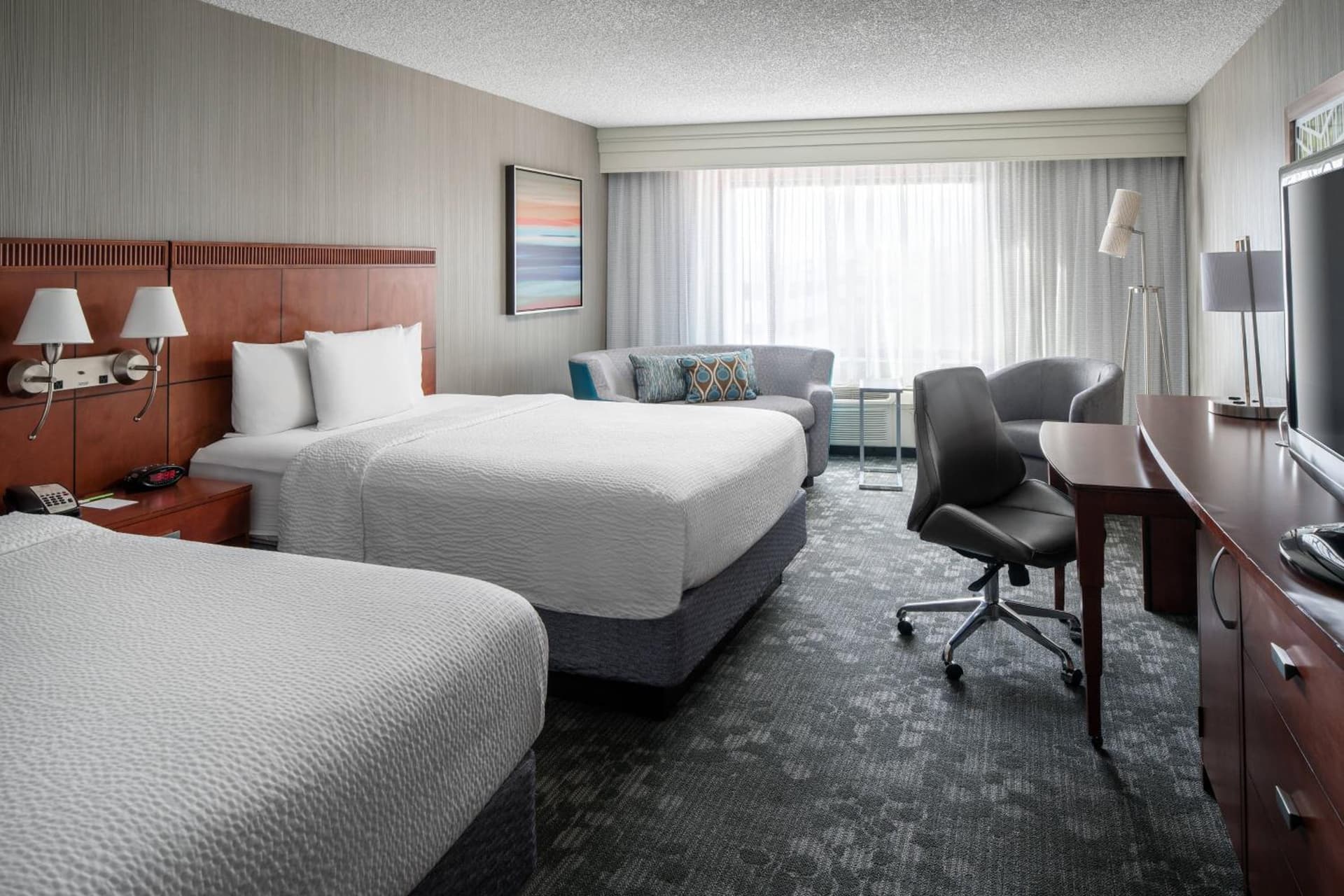 Wellness Queen Room with Two Queen Beds at Courtyard Foothill Ranch Irvine East/Lake Forest in Foothill Ranch, CA