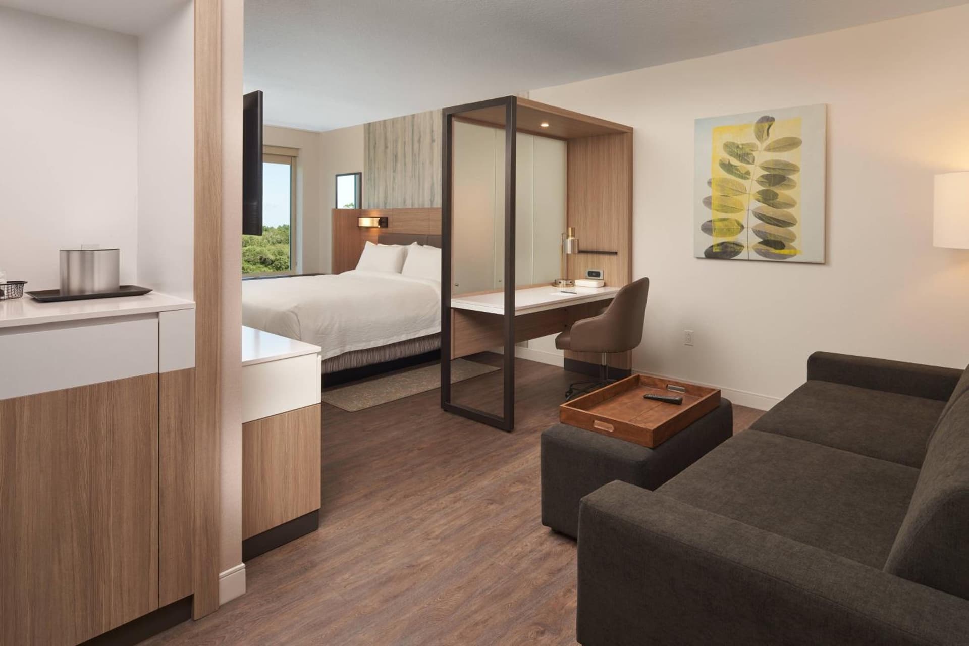 King Suite with Trundle Bed at SpringHill Suites by Marriott Orlando Lake Nona in Orlando, FL