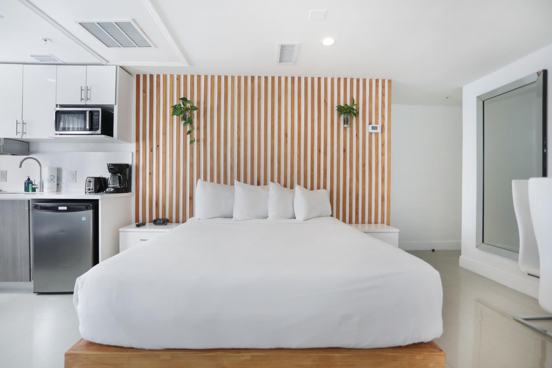 Deluxe Corner Two Bedroom Suite with Kitchen at Hotel Belleza in Miami Beach, FL