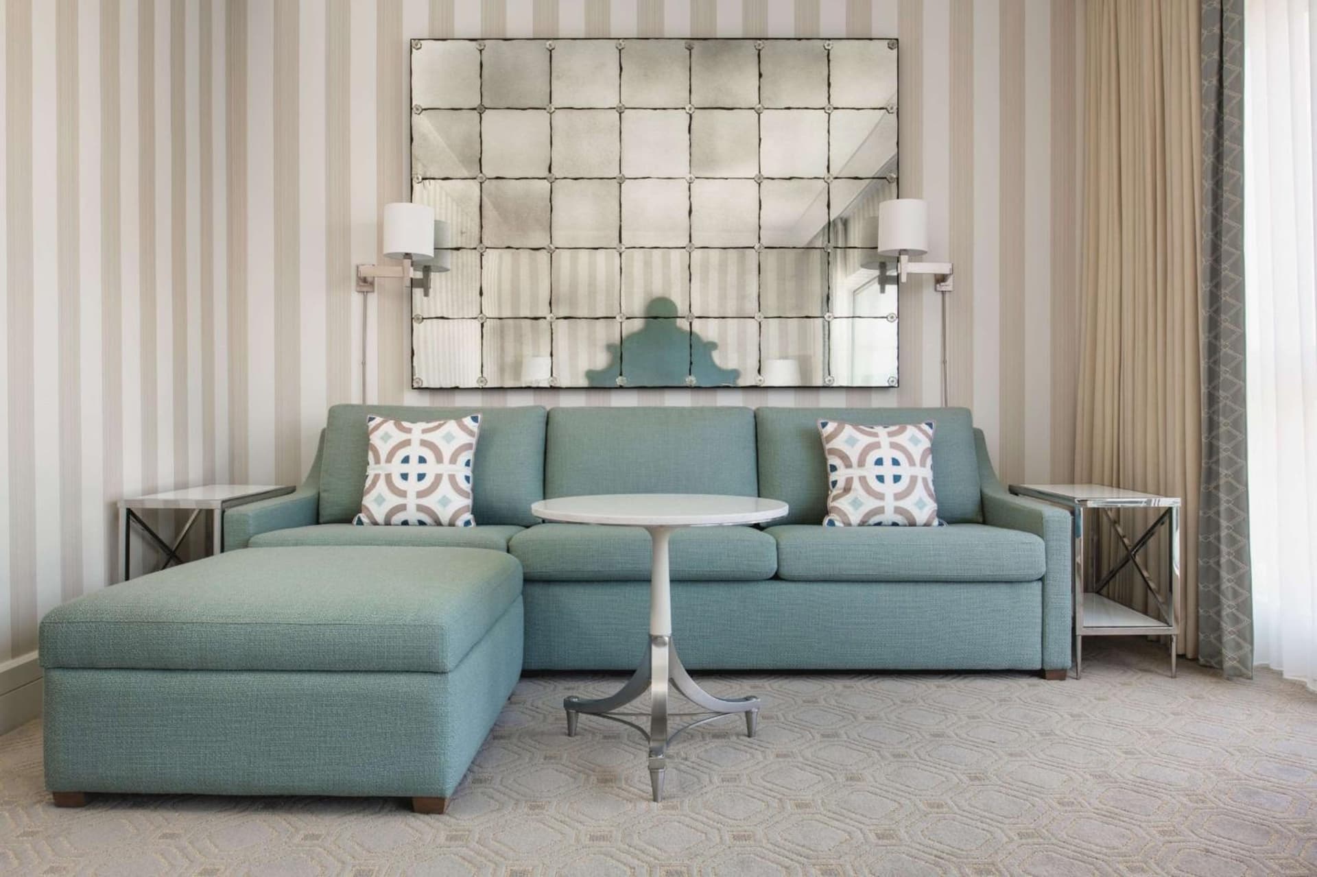 Junior Suite at The Beverly Hilton in Los Angeles, CA
