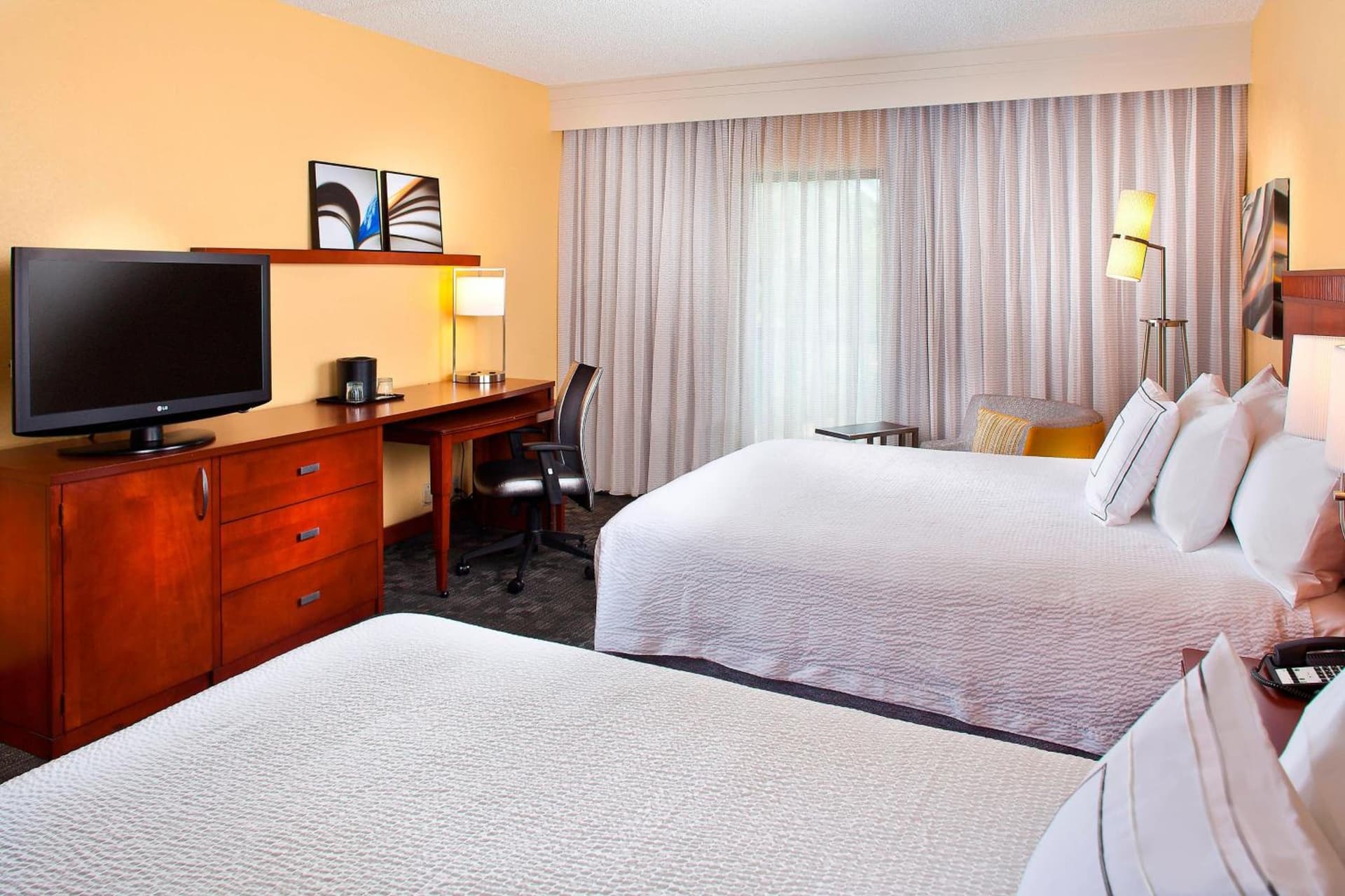 Double Room with Two Double Beds at Courtyard Miami Airport West Doral in Miami, FL