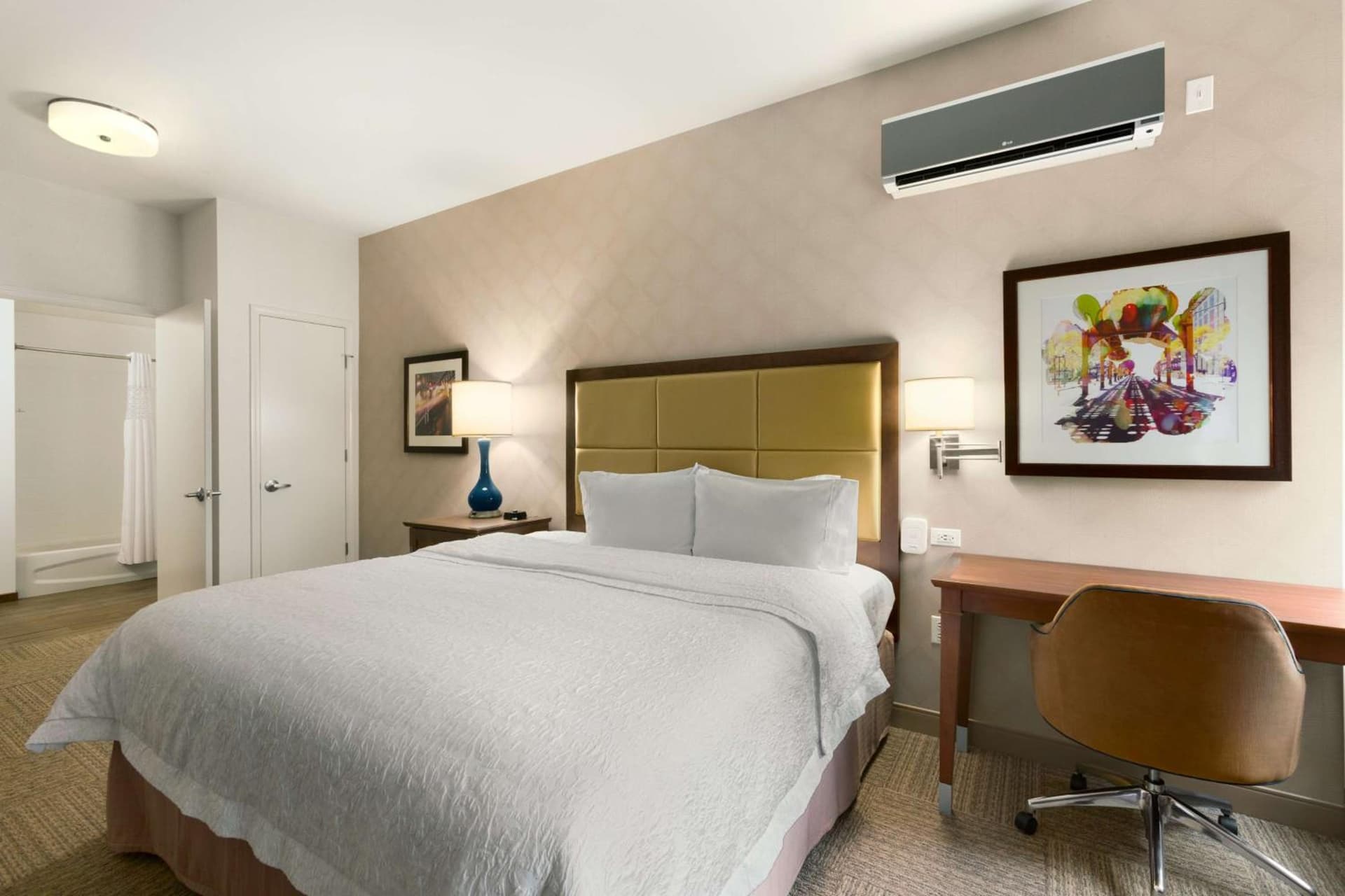 King River View Room with Refrigerator at Hampton Inn Chicago Downtown/N Loop/Michigan Ave in Chicago, IL