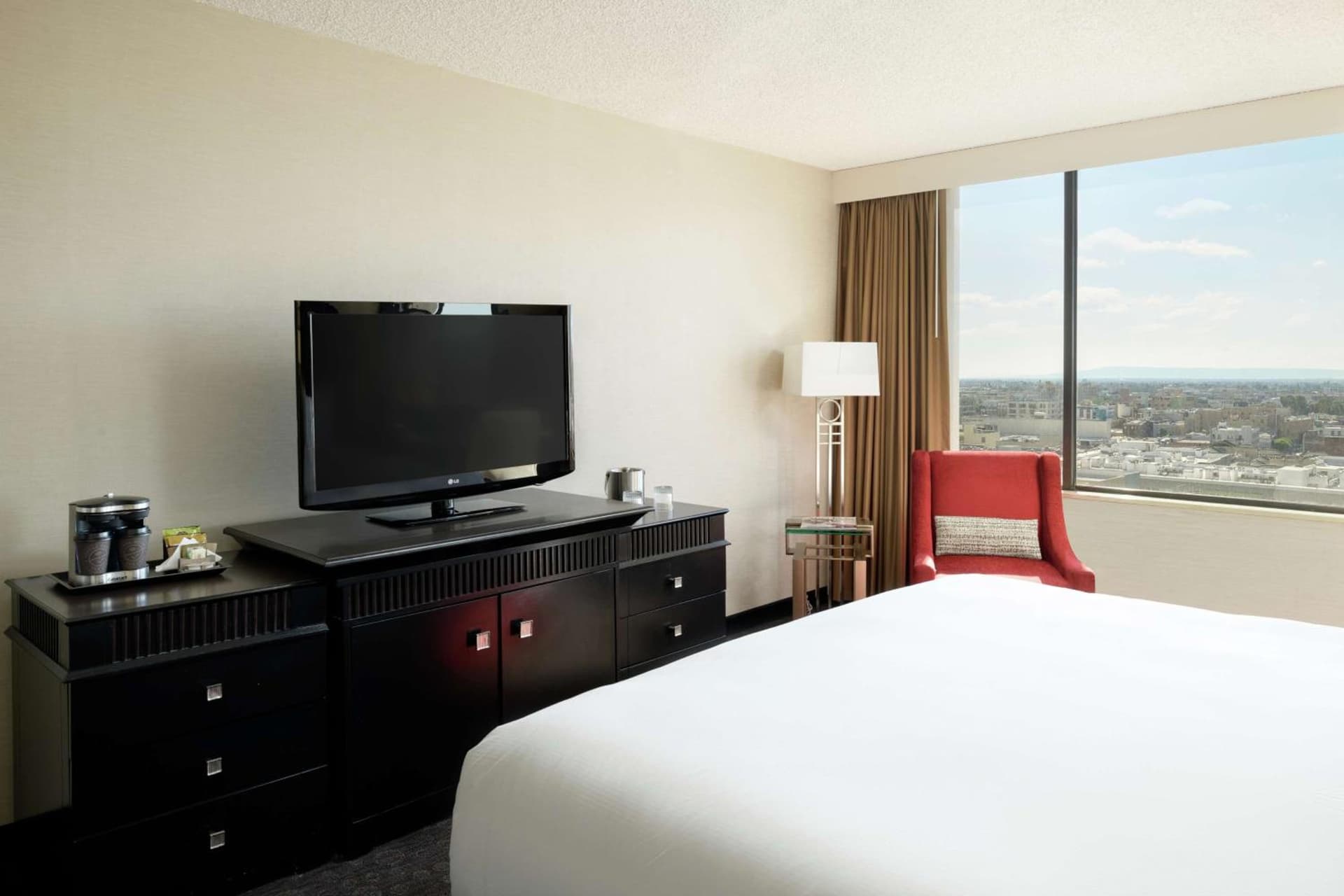 King Room with Garden View at Doubletree by Hilton Los Angeles Downtown in Los Angeles, CA