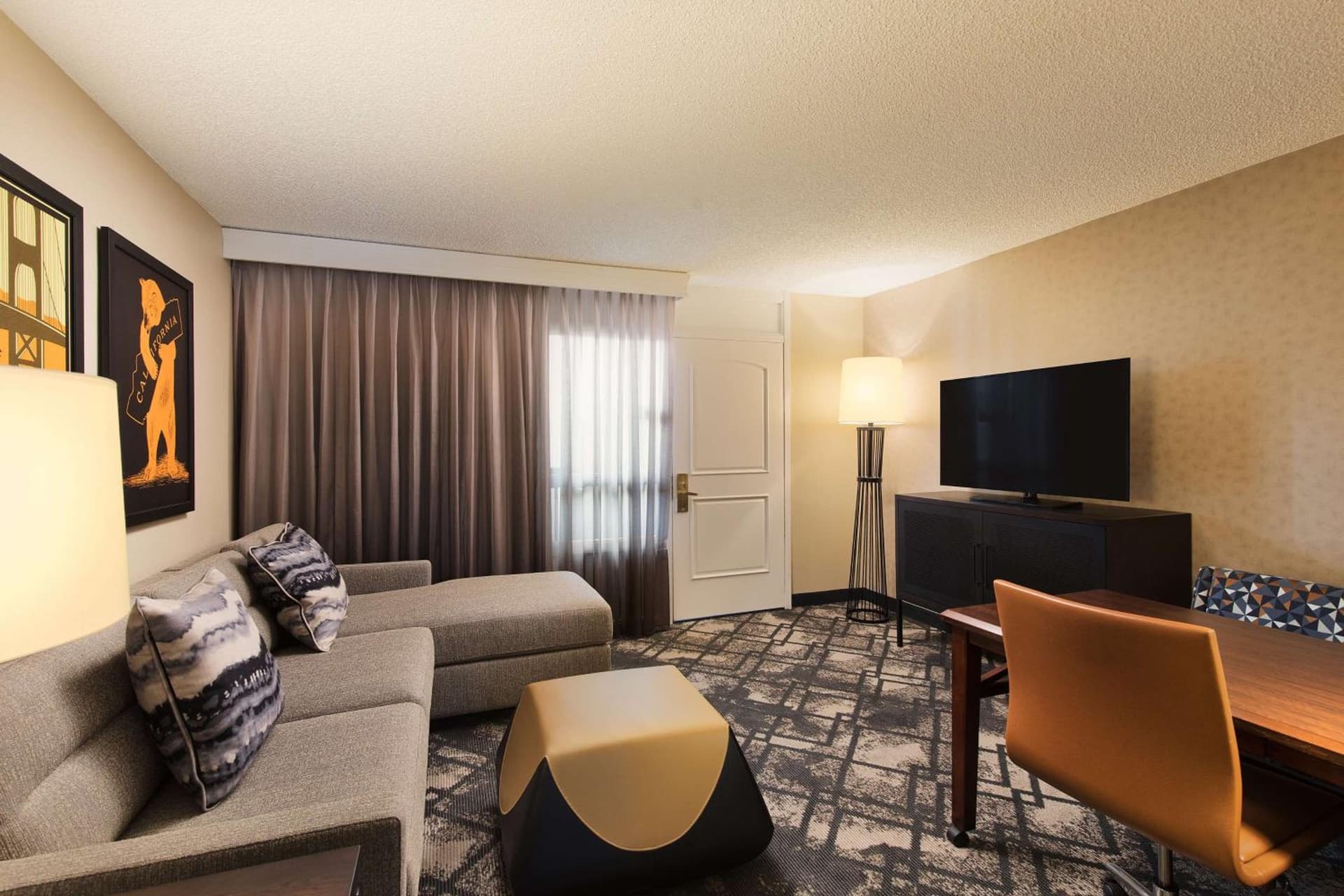 Two-Room King Suite - Non-Smoking at Embassy Suites by Hilton San Francisco Airport Oyster Point in South San Francisco, CA