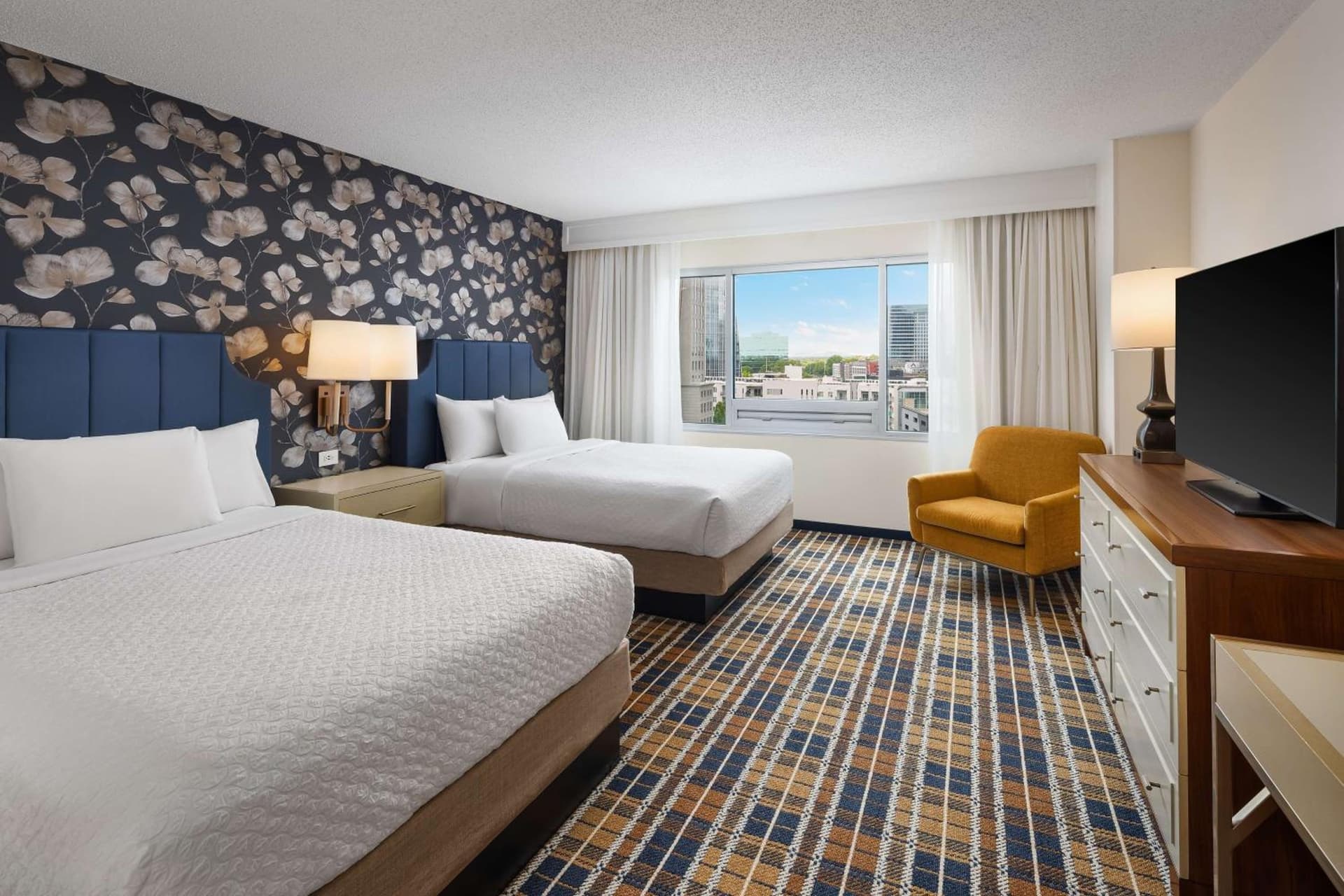 Two Queen Bed Suite at Embassy Suites by Hilton Atlanta Buckhead in Atlanta, GA