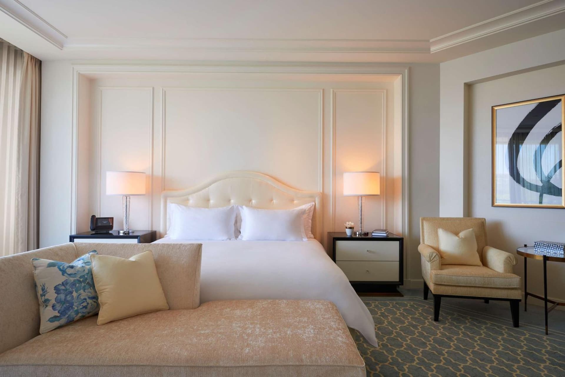 Beverly Hills Junior Suite with Terrace and View at Waldorf Astoria Beverly Hills in Los Angeles, CA