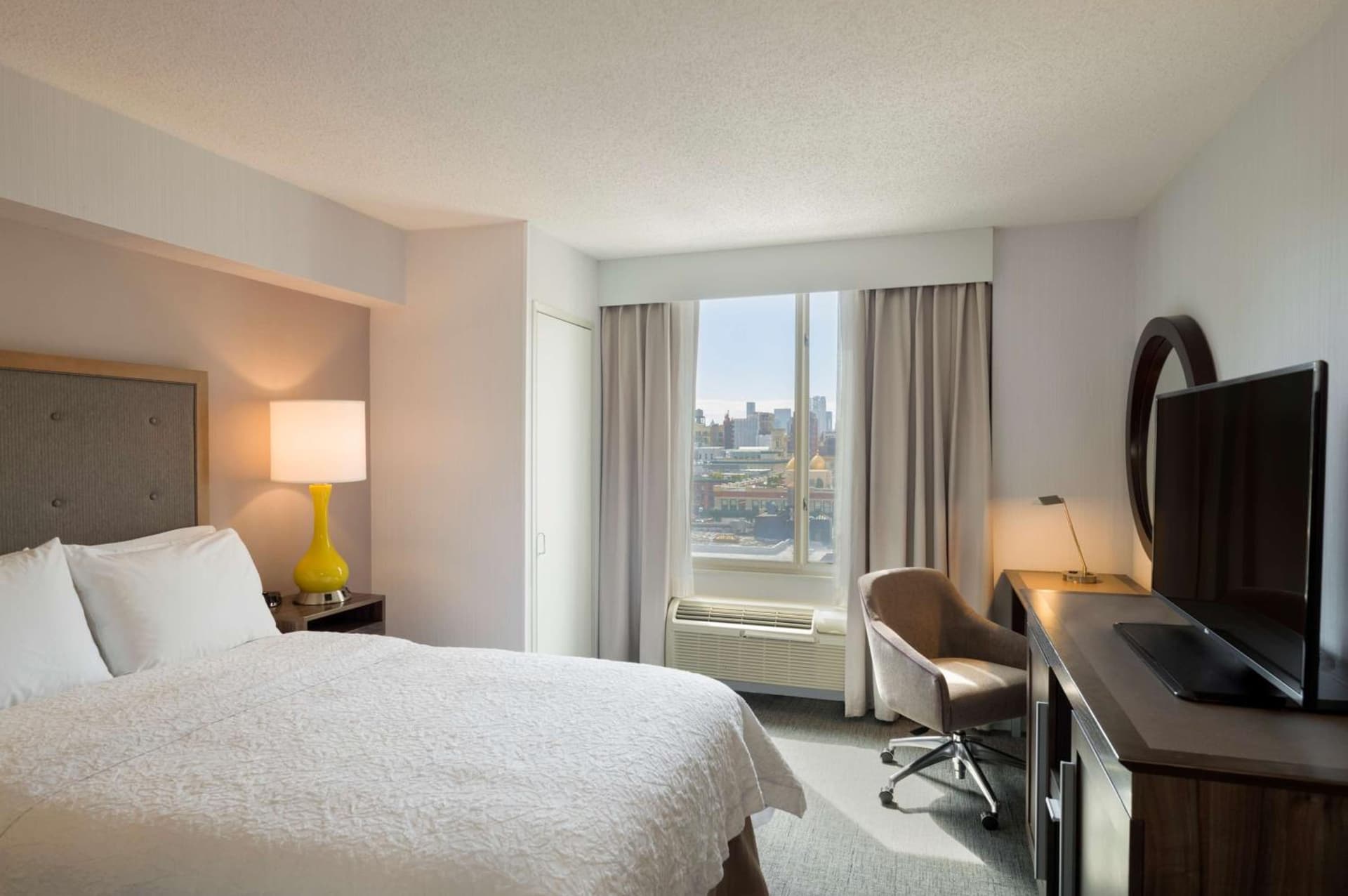 Queen Room with City View at Hampton Inn Manhattan Chelsea in New York, NY