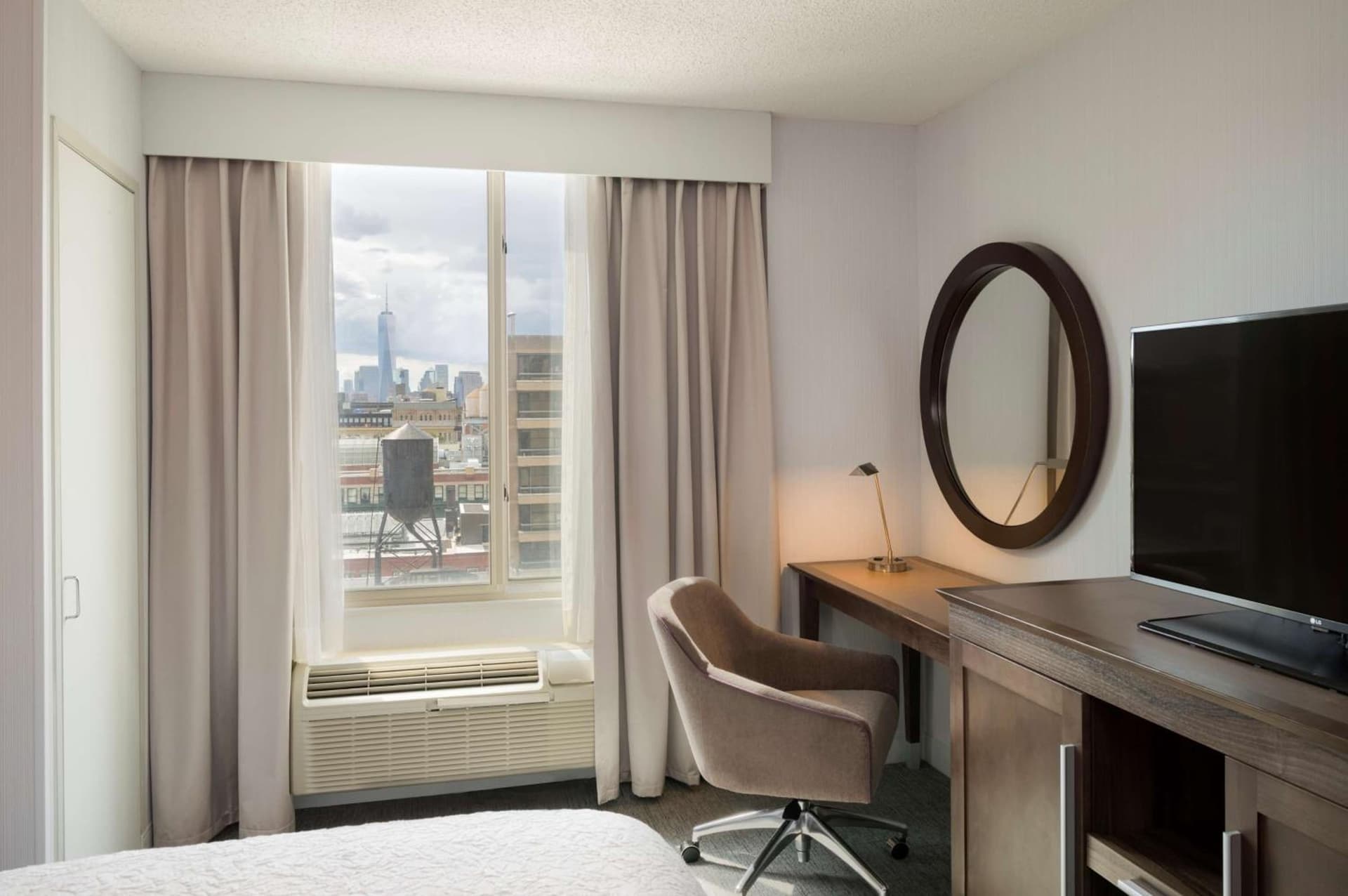 King Room with City View at Hampton Inn Manhattan Chelsea in New York, NY