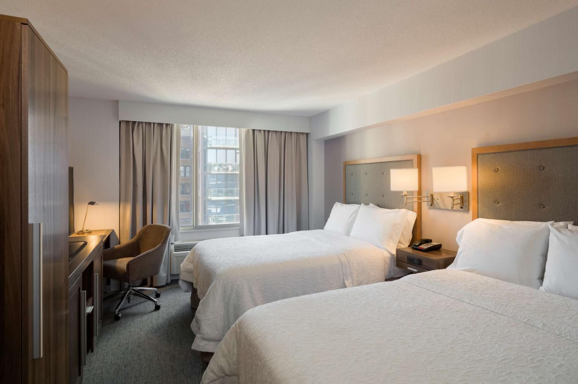 Queen Room with Two Queen Beds at Hampton Inn Manhattan Chelsea in New York, NY