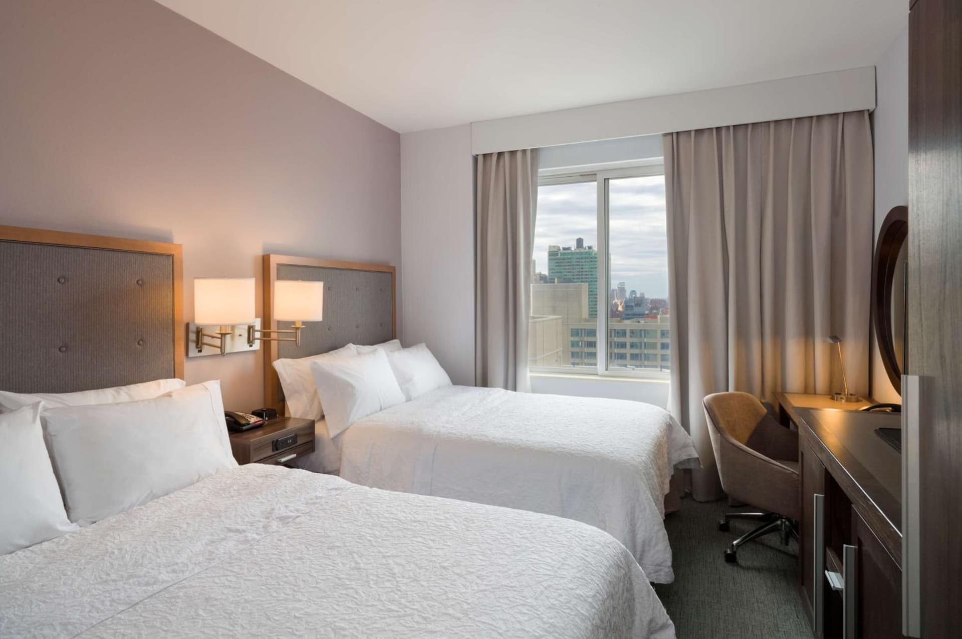 Double Room with Two Double Beds at Hampton Inn Manhattan - Times Square South in New York, NY