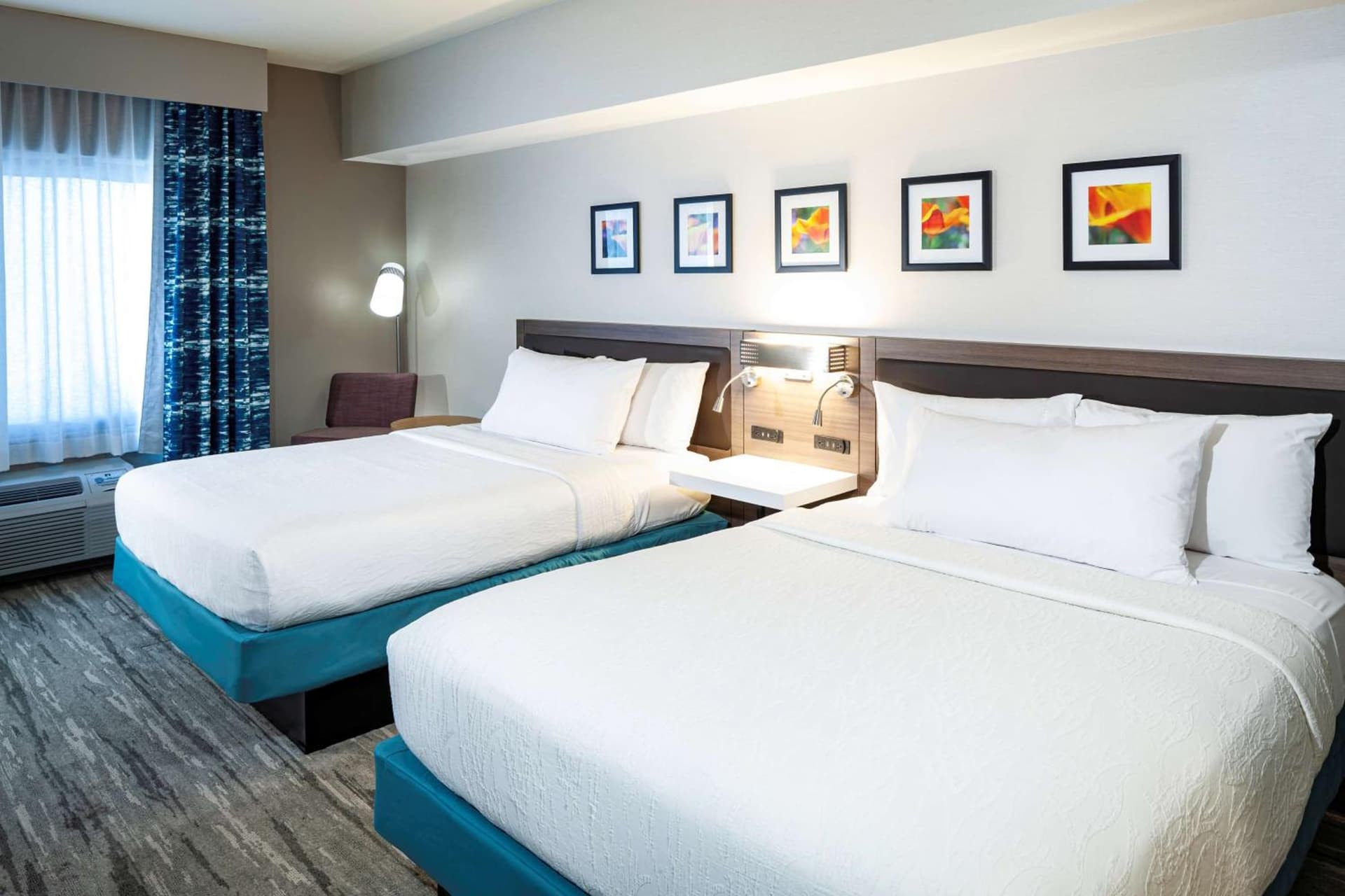 Queen Room with Two Queen Beds and Tub - Mobility and Hearing Access at Hilton Garden Inn San Diego/Rancho Bernardo in Rancho Bernardo, CA