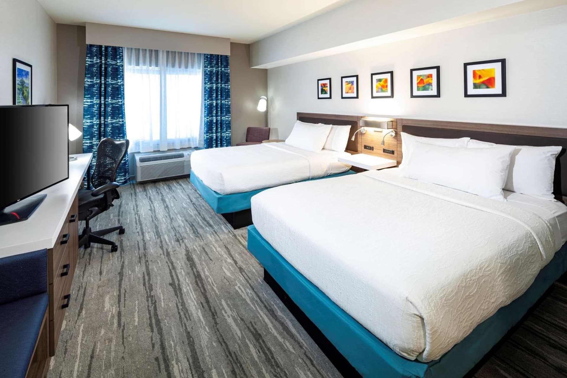 Queen Room with Two Queen Beds at Hilton Garden Inn San Diego/Rancho Bernardo in Rancho Bernardo, CA