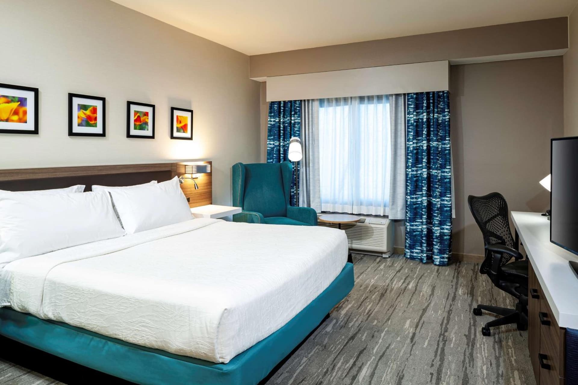 King Room with Walk-In Shower at Hilton Garden Inn San Diego/Rancho Bernardo in Rancho Bernardo, CA