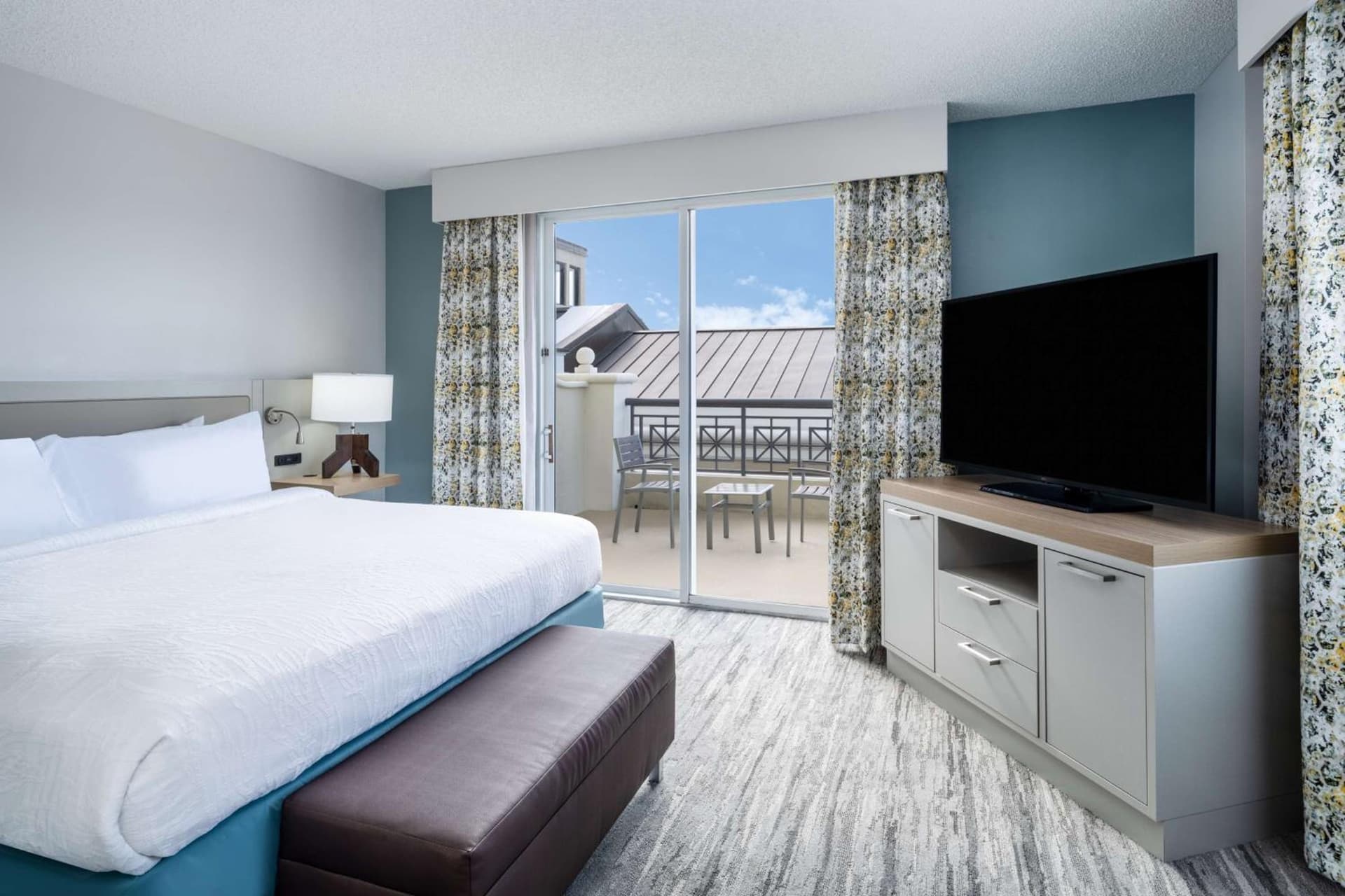Deluxe One-Bedroom Suite with Sofa Bed  at Hilton Garden Inn Jacksonville Ponte Vedra Sawgrass in Ponte Vedra Beach, FL