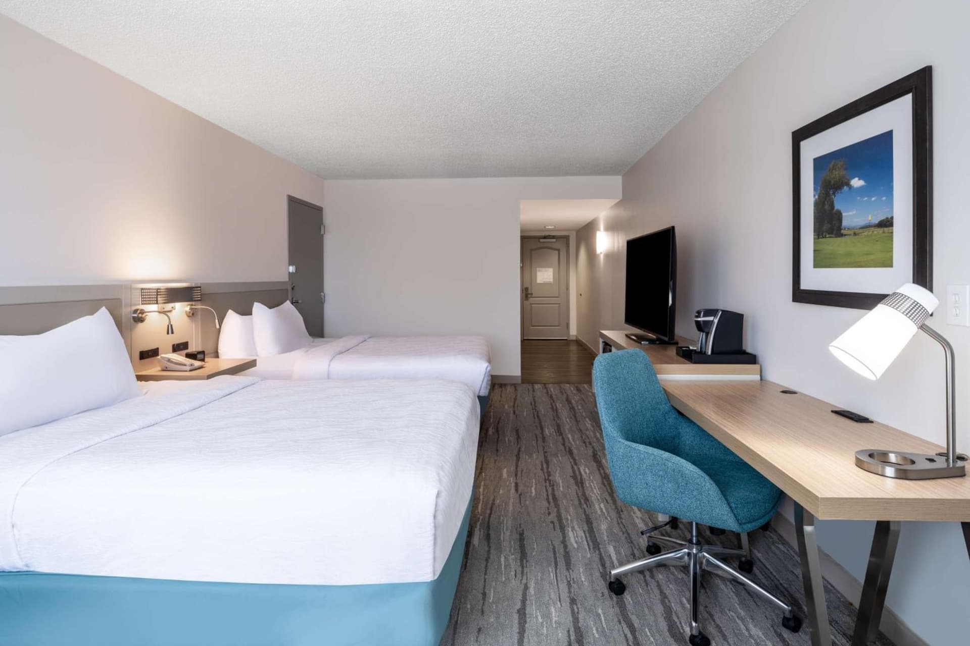 Queen Room with Two Queen Beds at Hilton Garden Inn Jacksonville Ponte Vedra Sawgrass in Ponte Vedra Beach, FL