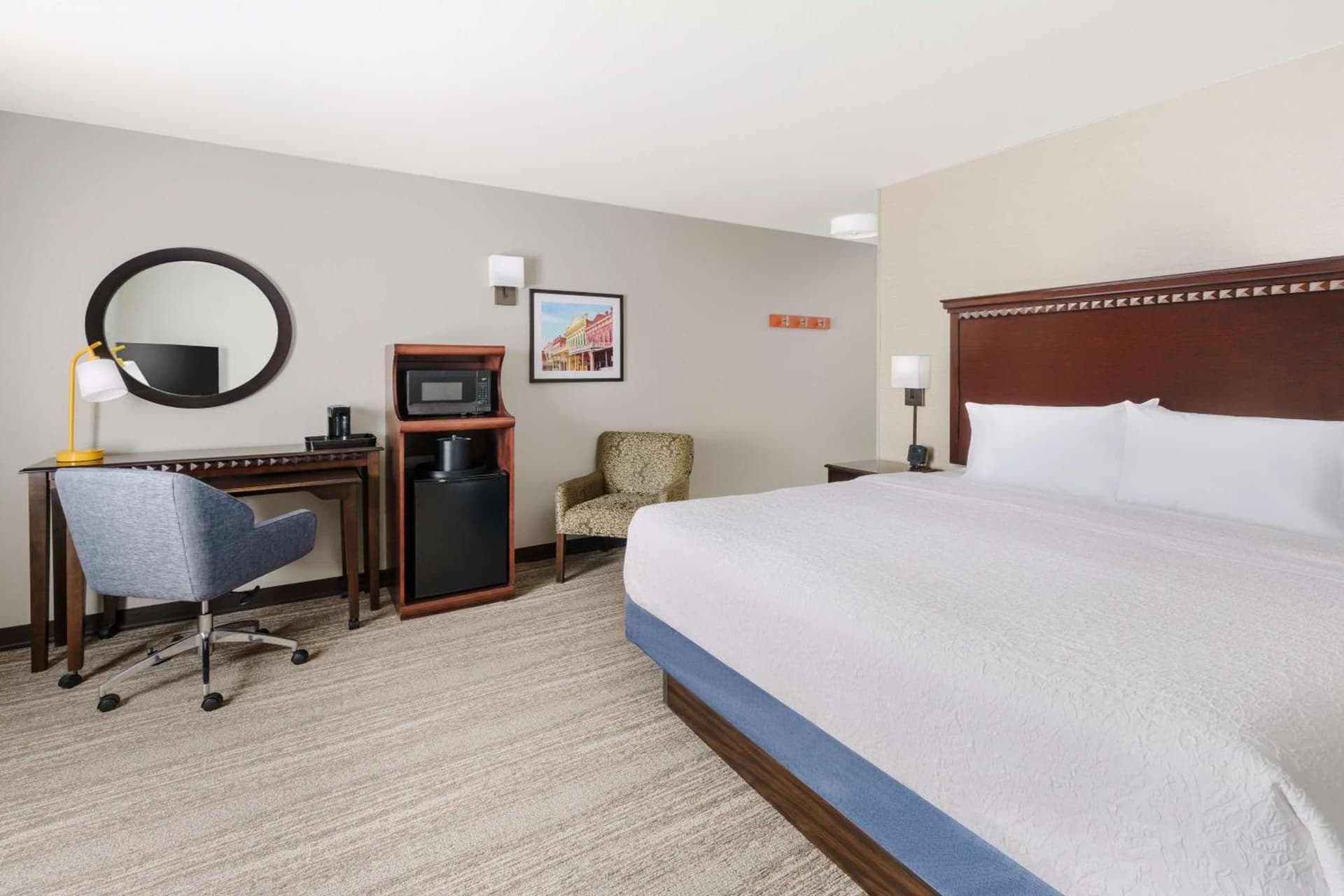 King Room with King Bed - Non-Smoking at Hampton Inn & Suites West Sacramento in West Sacramento, CA