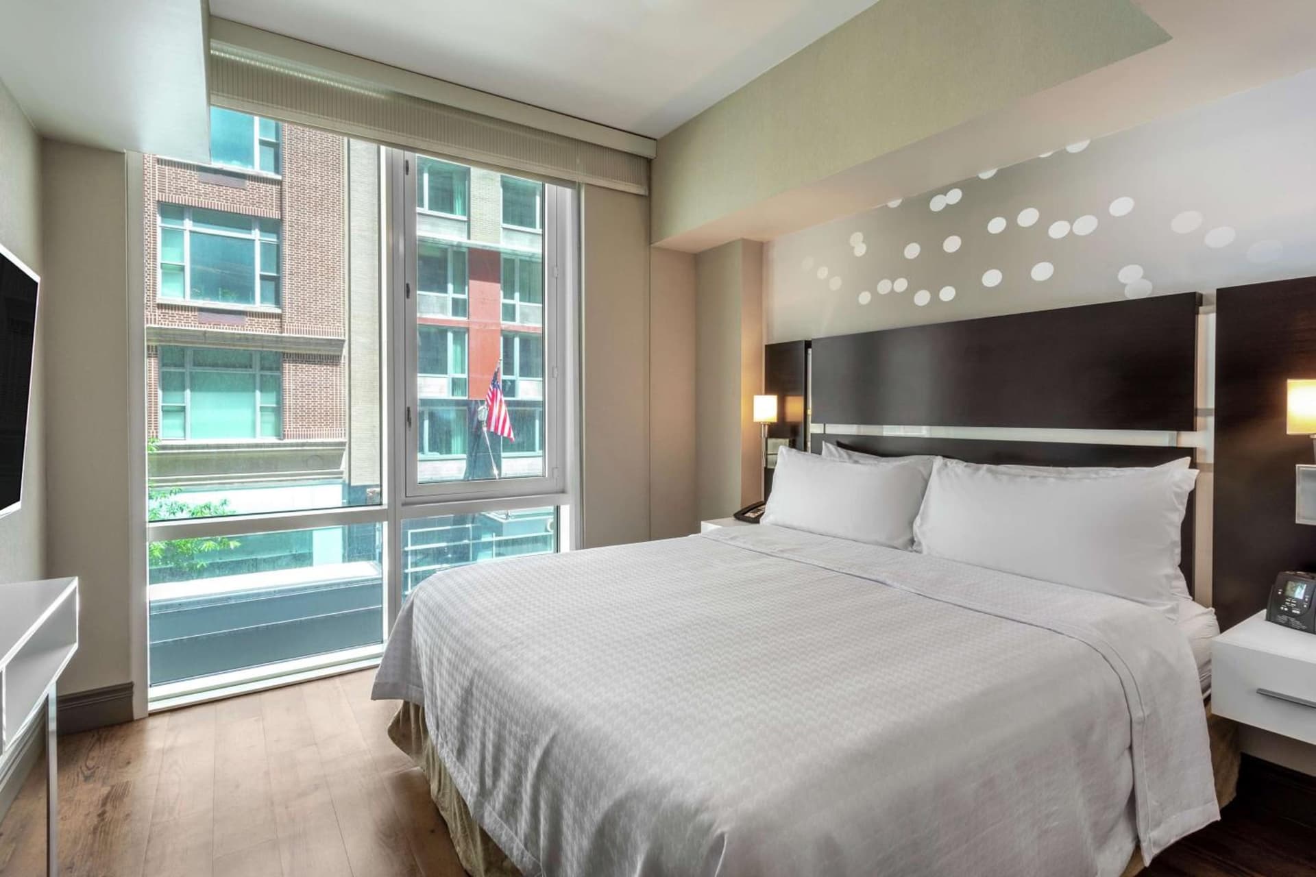 King Studio with Roll-In Shower - Mobility and Hearing Access/Non-Smoking at Homewood Suites Midtown Manhattan Times Square South in New York, NY