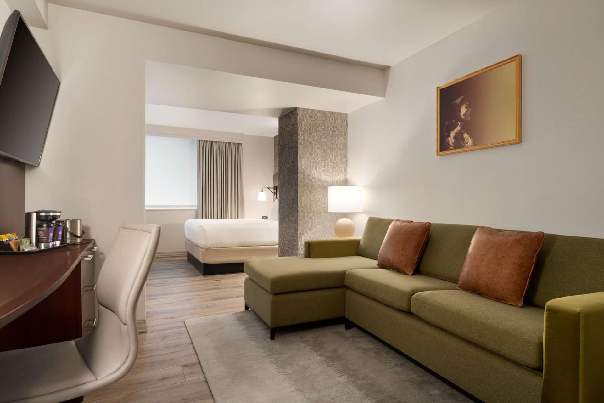 Junior King Suite with Sofa Bed at DoubleTree by Hilton New York Downtown in New York, NY