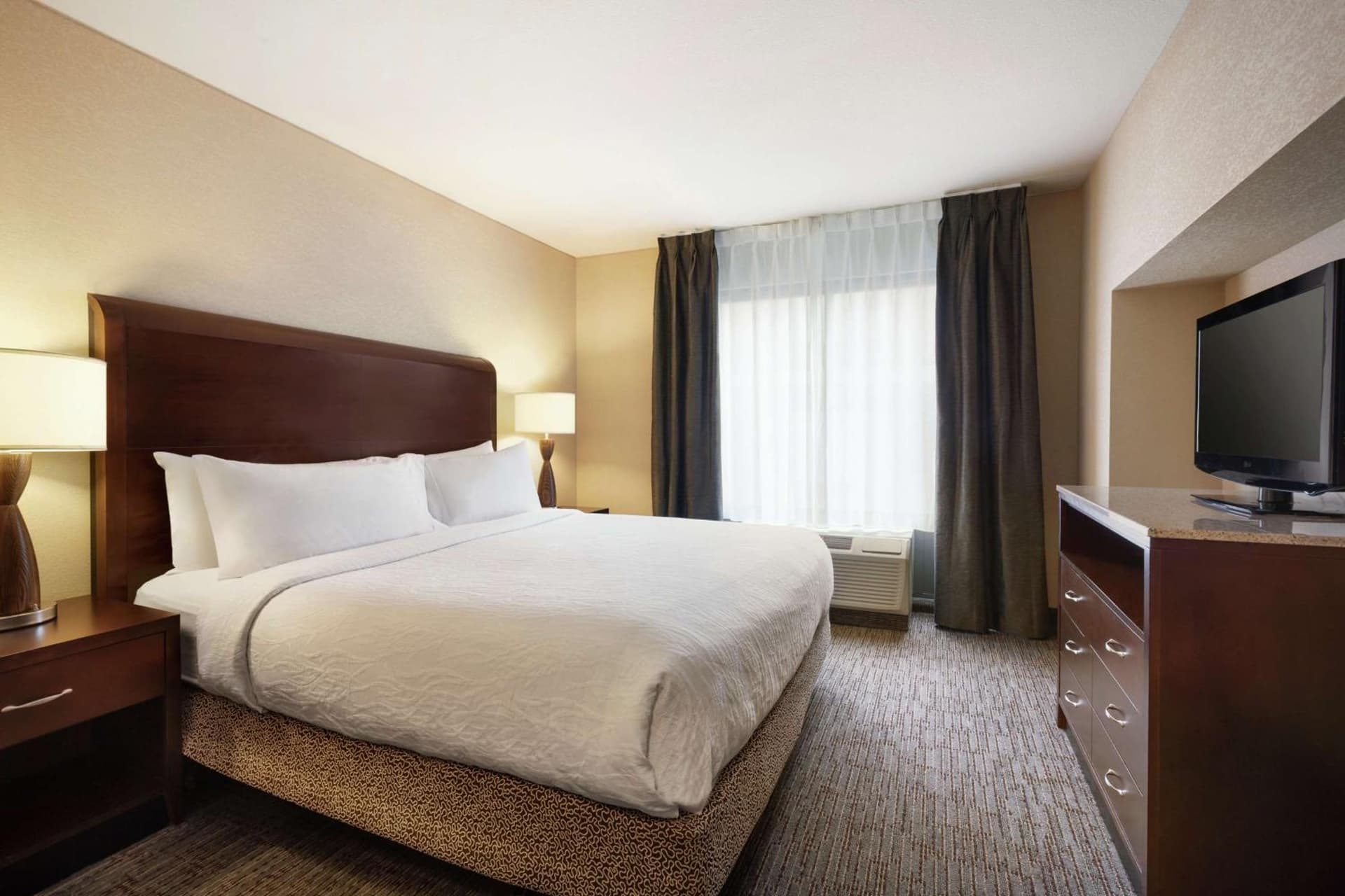 Junior King Suite with Seating Area at Hilton Garden Inn Atlanta Downtown in Atlanta, GA